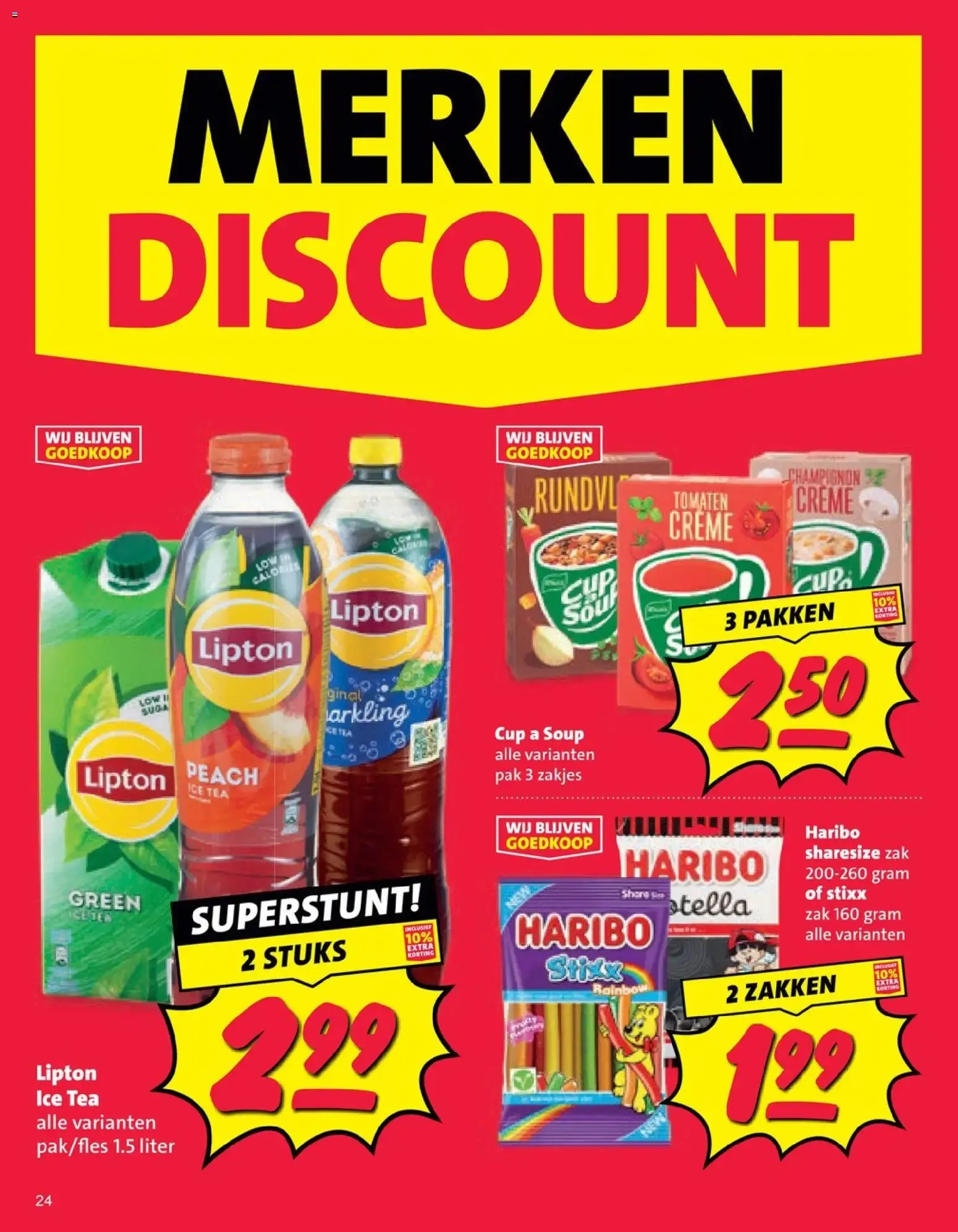 Nettorama MERKENDISCOUNT - DISCOUNT PRIJS! Budgetboodschappen nergens goedkoper! van 7 september tot 13 september 2026 - Folder pagina 24