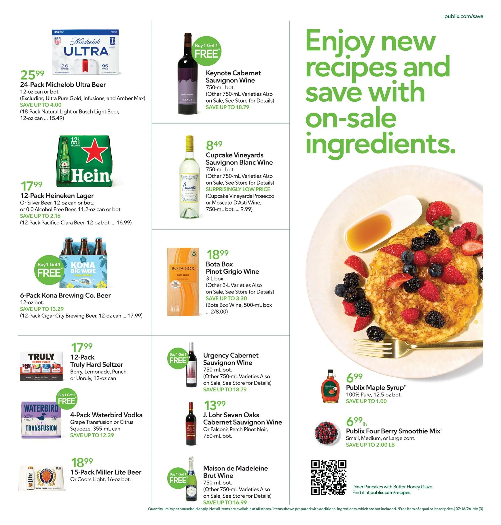 Weekly ad Future Publix flyer valid from Thursday 07/16/2026 to Wednesday 07/22/2026 from July 16 to July 22 2026 - Page 3