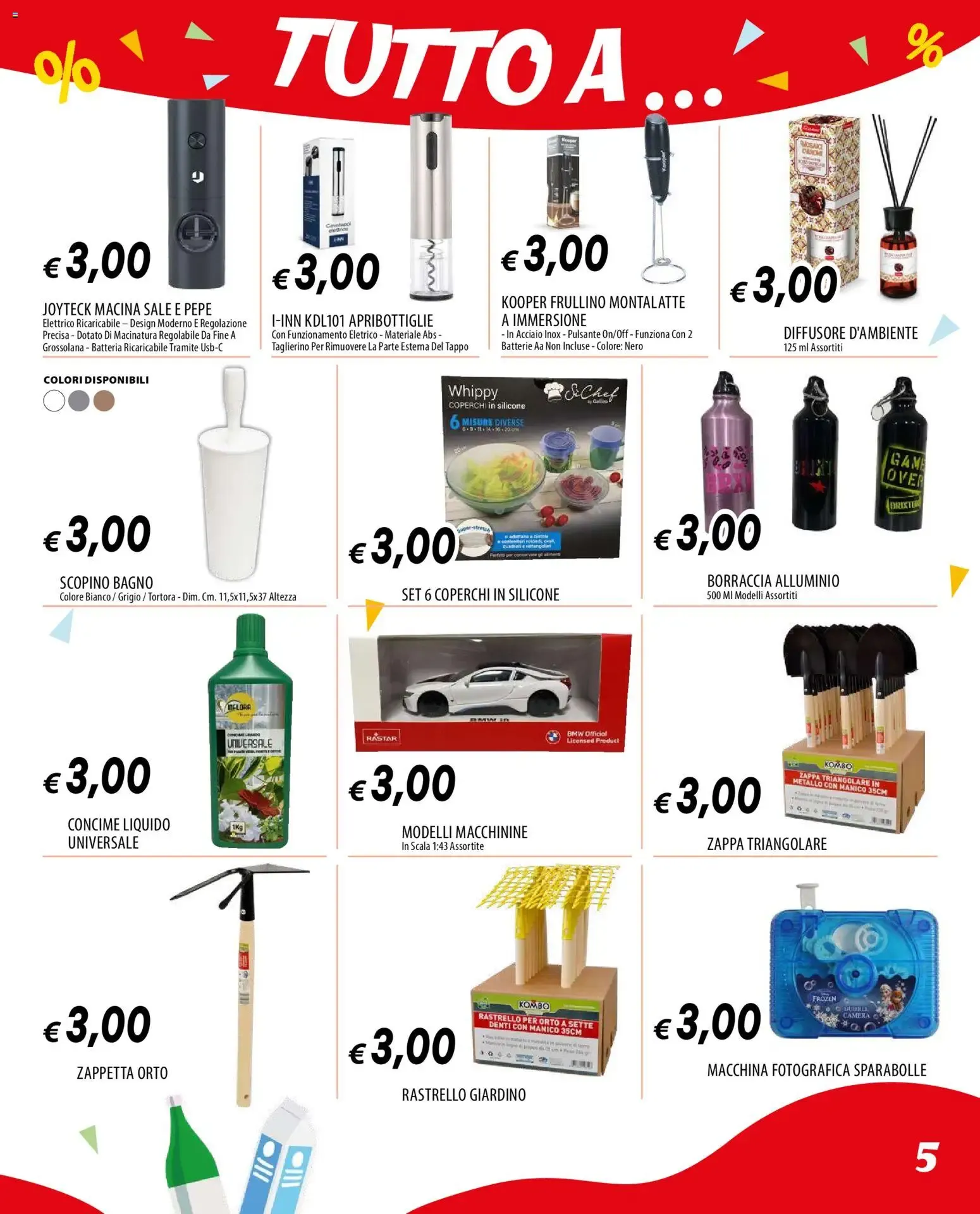 Nuovo Famila volantino Tutto a... dal 06/08/2026 > offerte anteprima 🛍️ da 6 agosto a 26 agosto di 2026 - Pagina del volantino 5