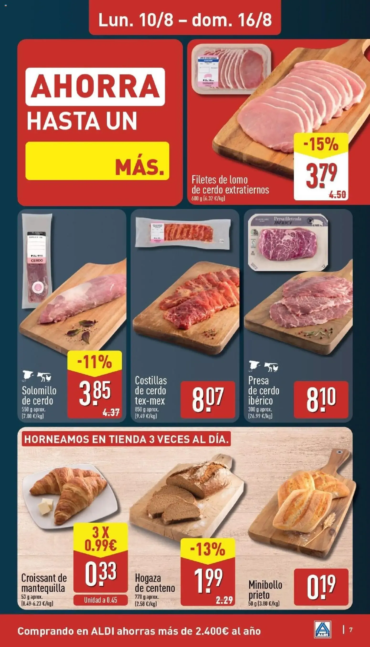 Catálogo de Aldi: Frescura a precios para tirarse a la piscina. 10 de agosto al 16 de agosto 2026 - Página 7