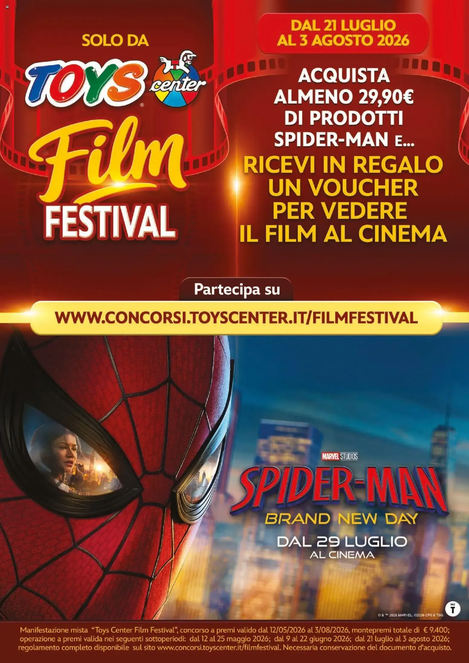 Toys Center Film Festival -20% en productos Spider-Man da 21 luglio a 3 agosto di 2026 - Pagina del volantino 2