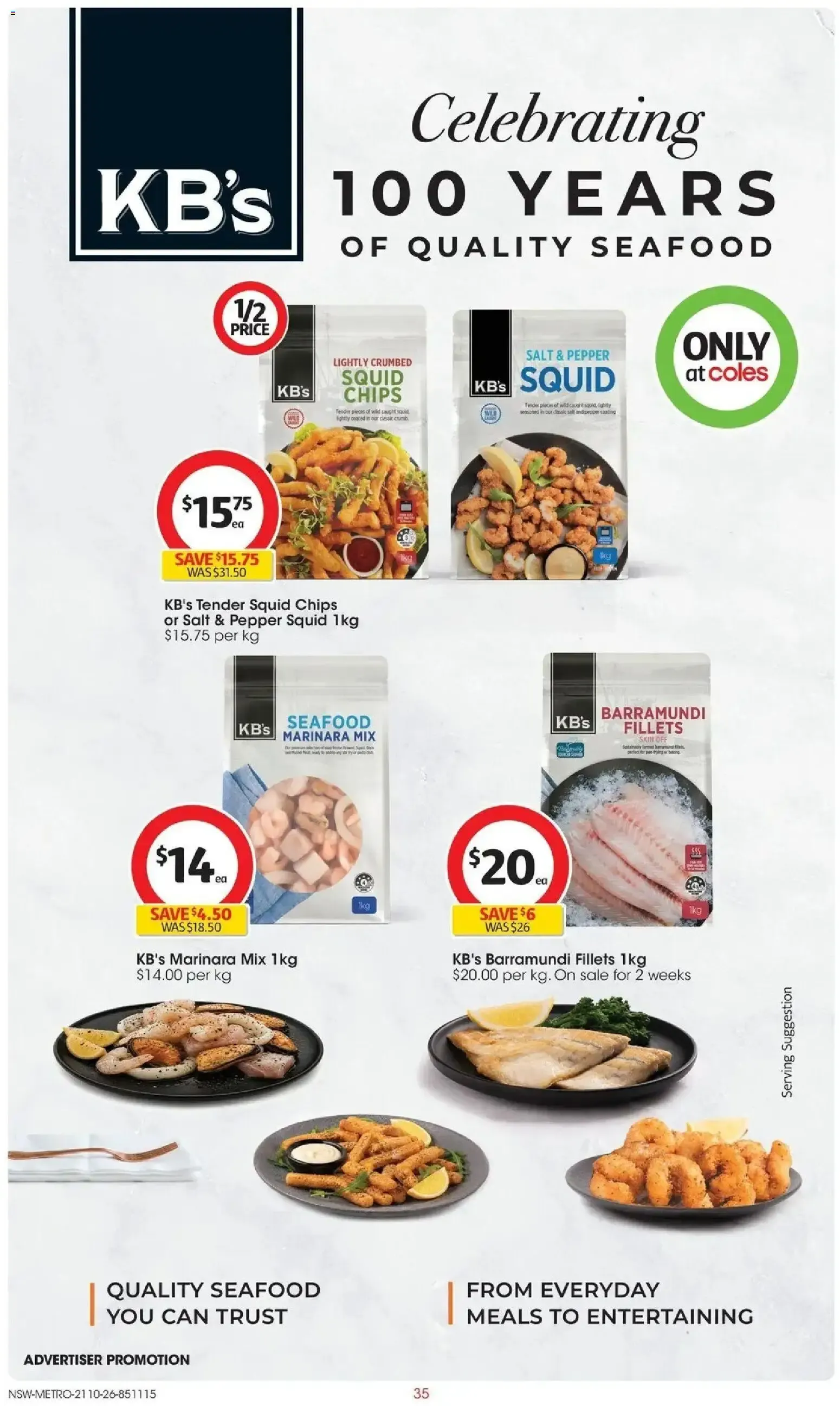 Coles Halloween 👻 catalogue from 21/10/2026 - Catalogue valid from 21 October to 27 October 2026 - page 35