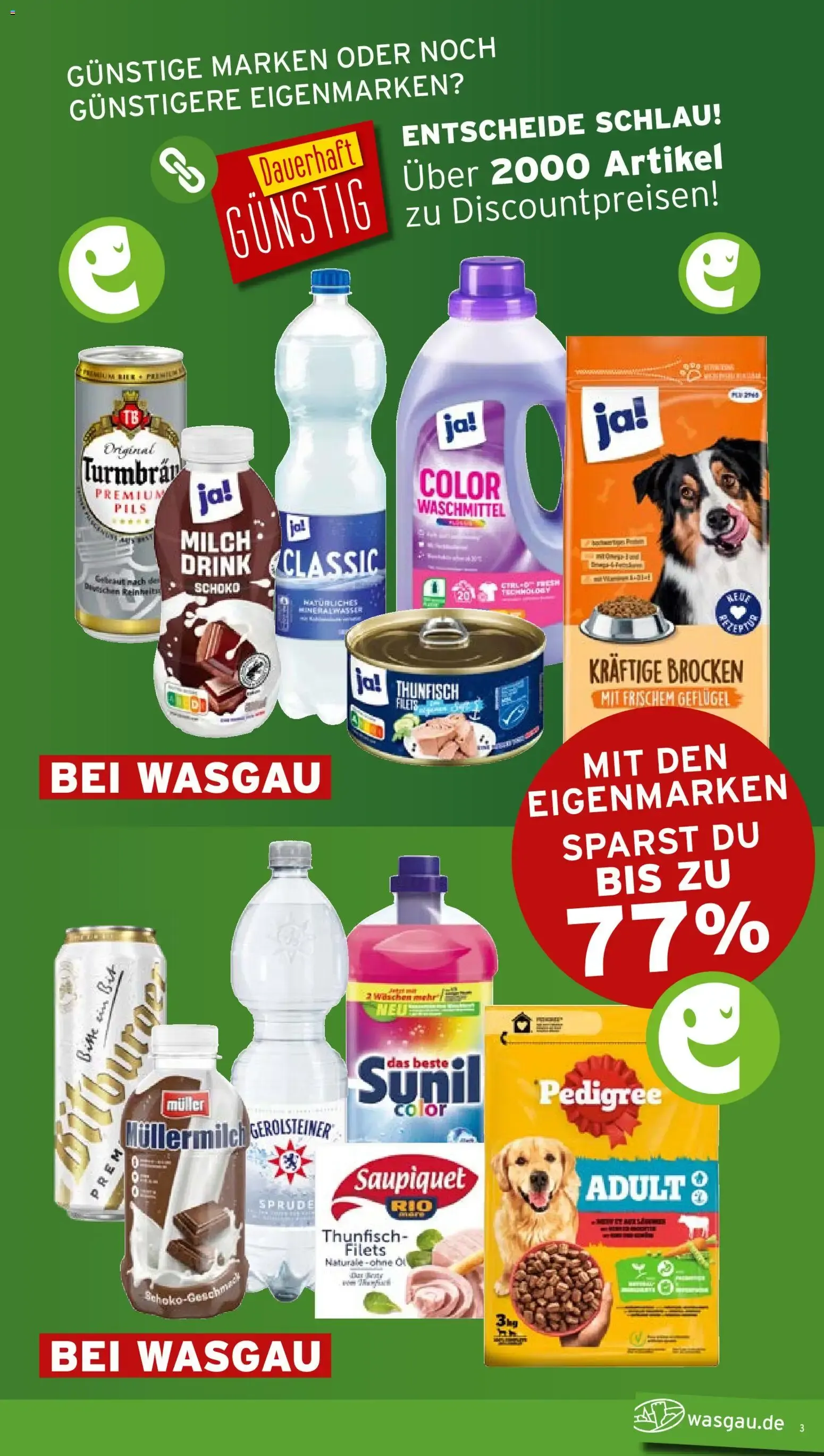 Wasgau Prospekt (ab 14.09.2026) zum Blättern von 14. September bis 19. September 2026 - Prospekt seite 3