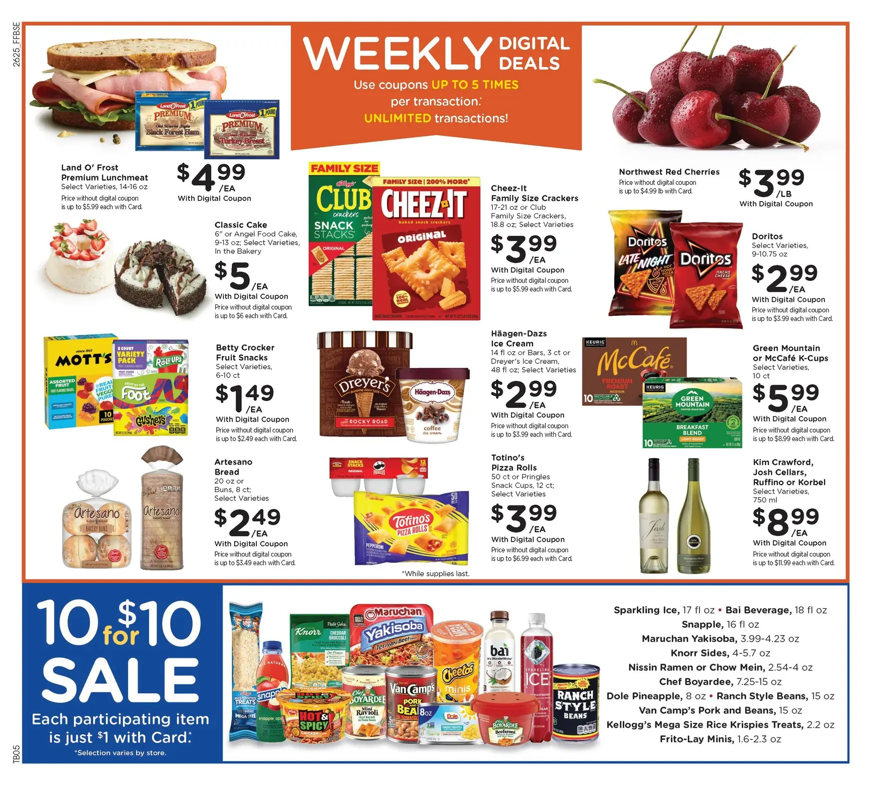 Weekly ad Fry's Food Stores Back to School Savings & Grand Reopening from July 22 to July 28 2026 - Page 4