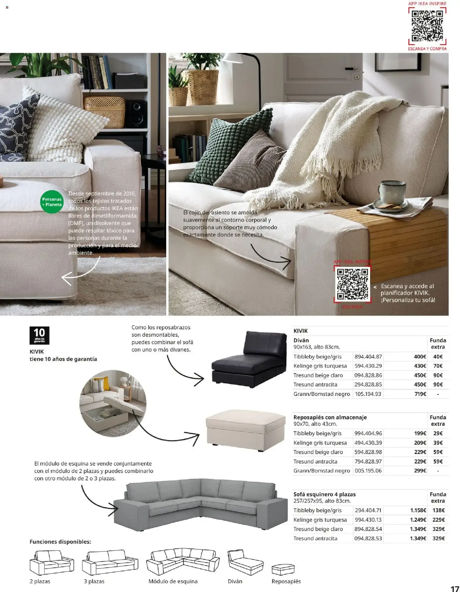 Catálogo de Guía de Compra Sofás IKEA 7 de mayo al 31 de agosto 2026 - Página 17