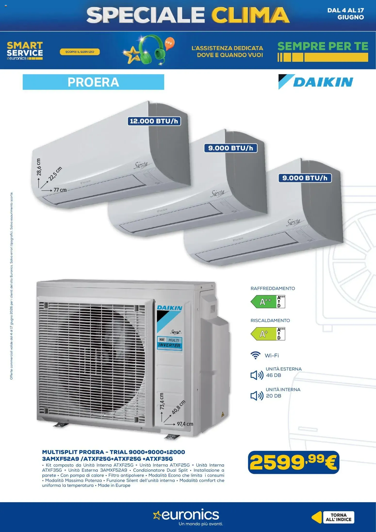 Speciale Clima Euronics: rinfresca casa con efficienza e stile da 4 giugno a 17 giugno di 2026 - Pagina del volantino 15