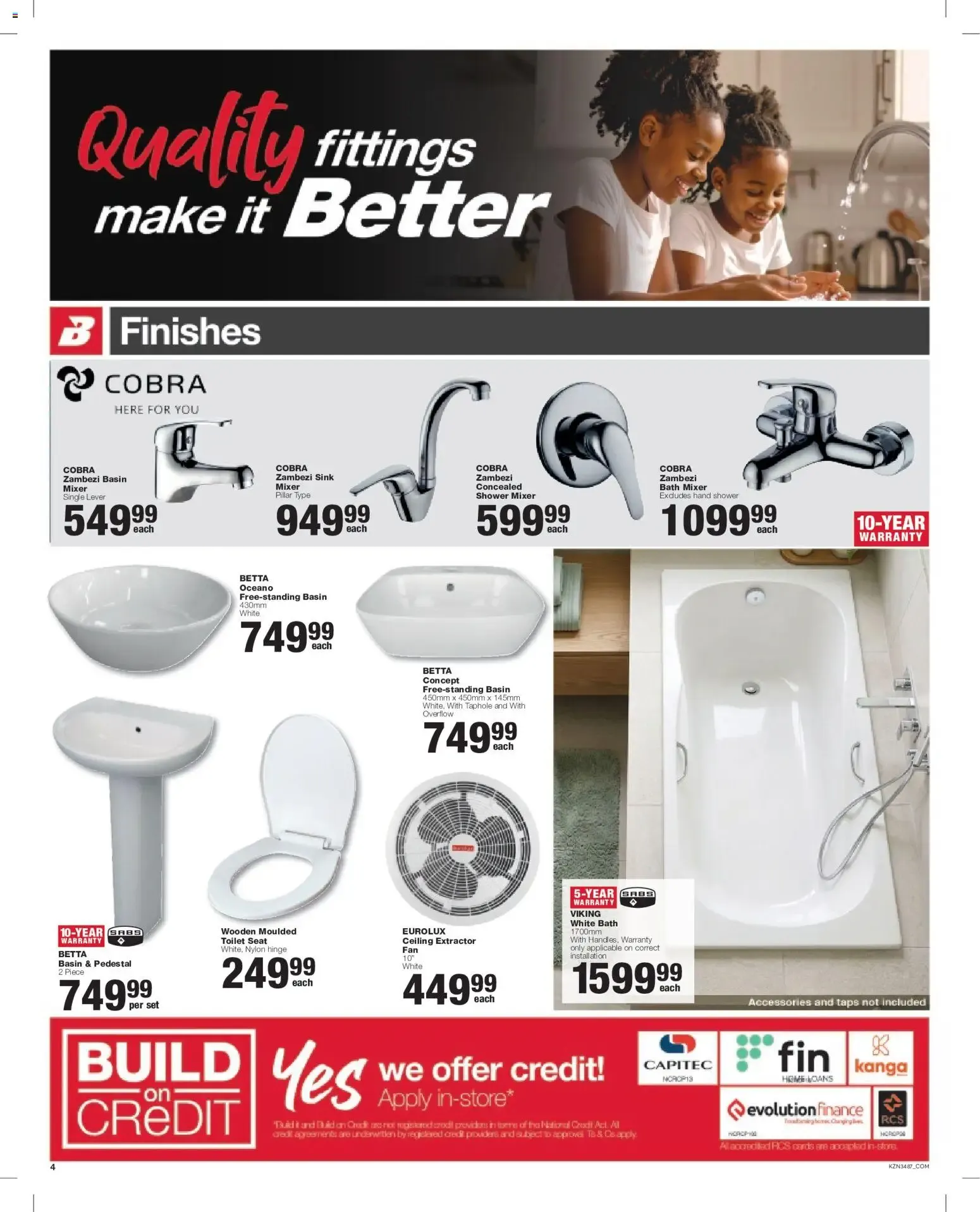 Build It Kwazulu-Natal - Specials (24/06/2026 - 04/07/2026) Online from 24 June to 4 July 2026 - Catalogue Page 4