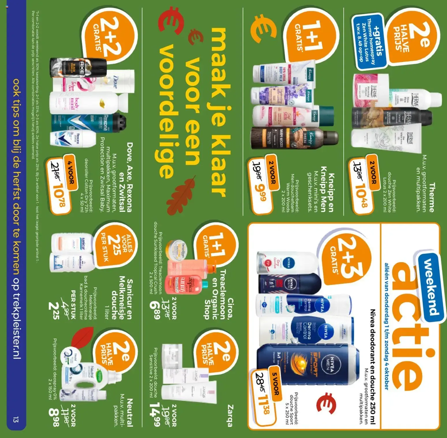 blij de herfst door herfststorm aan deals van 29 september tot 11 oktober 2026 - Folder pagina 13