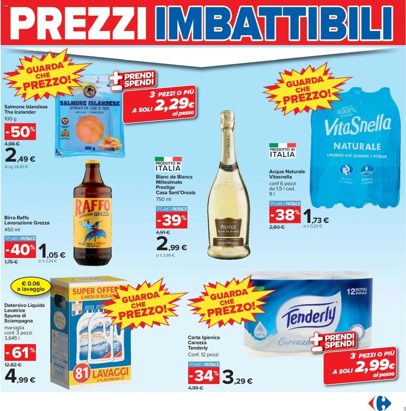 Carrefour Iper - Prezzi Imbattibili da 23 ottobre a 5 novembre di 2026 - Pagina del volantino 3