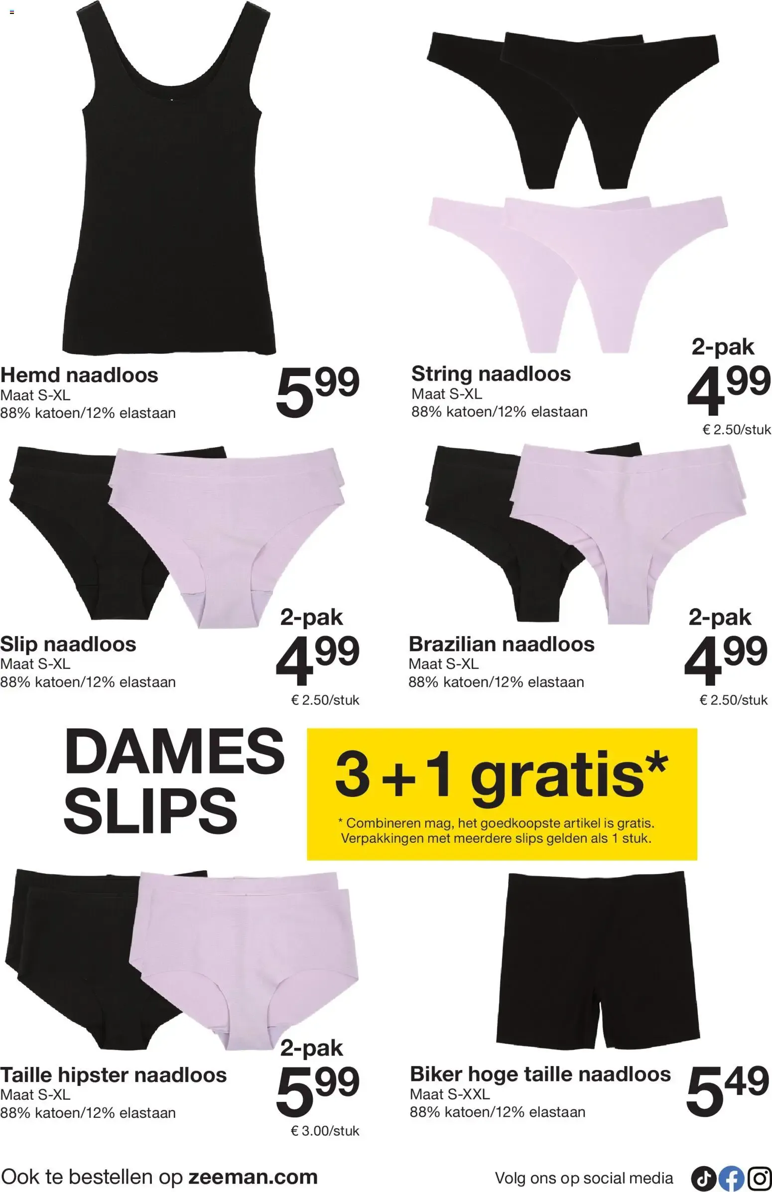 Zeeman: Iedereen goed ondergoed. van 13 juni tot 26 juni 2026 - Folder pagina 14