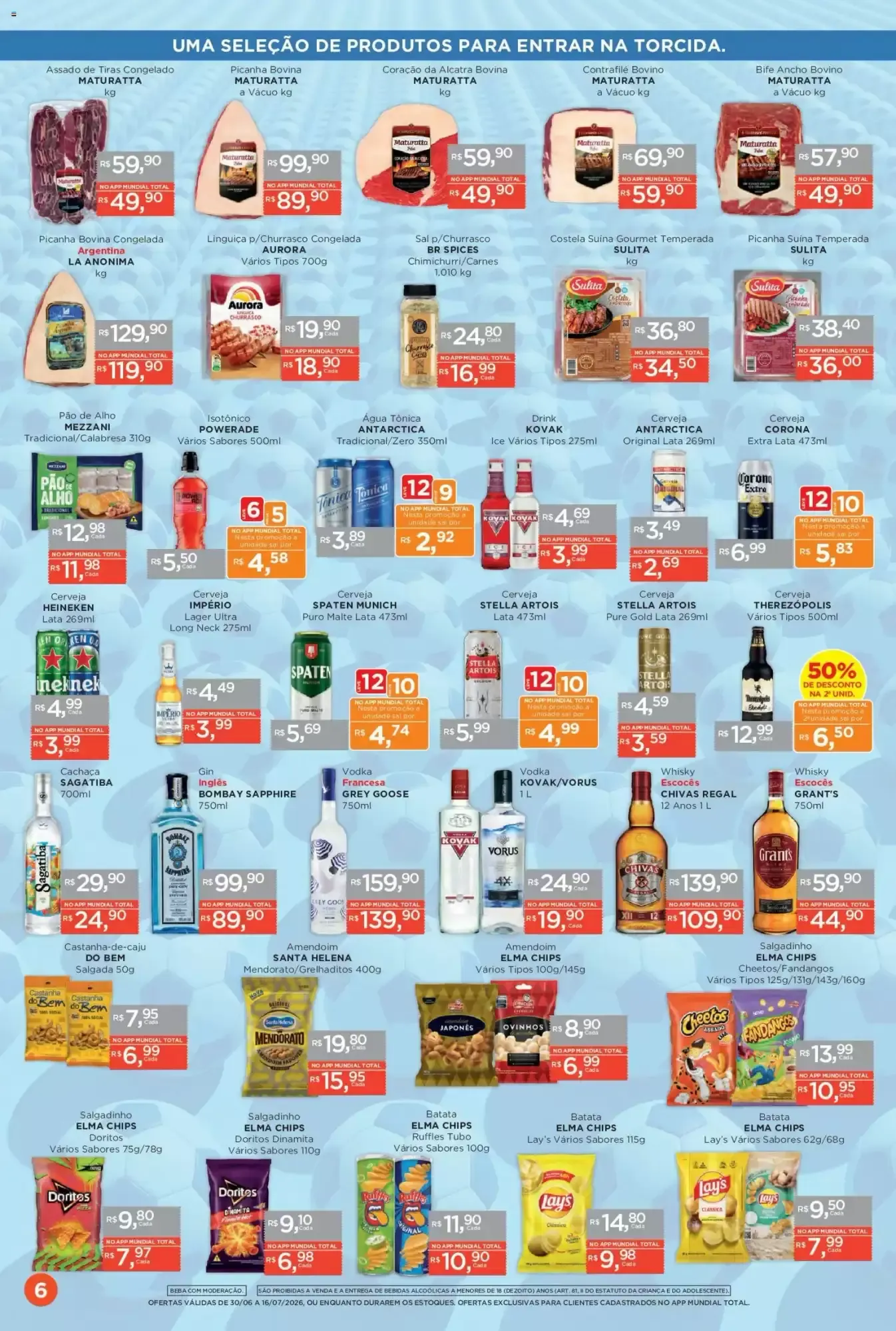 Encarte de Mundial Total - App e Ofertas 30 de junho até 16 de julho 2026 - Pagina 6
