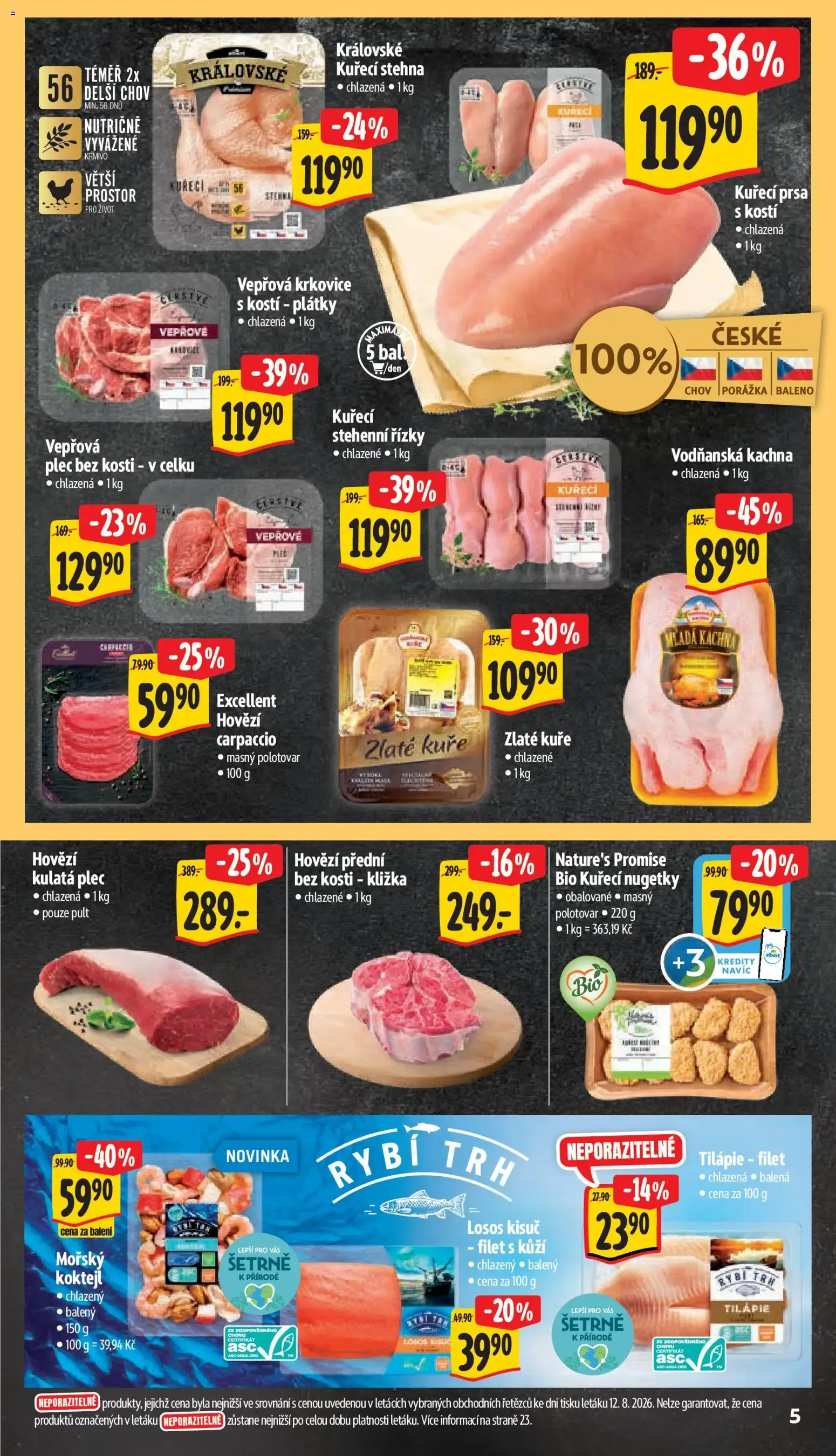 Albert leták - Hypermarket od 19.08.2026 - Akční leták - 19. srpna 25. srpna 2026 - Page 11