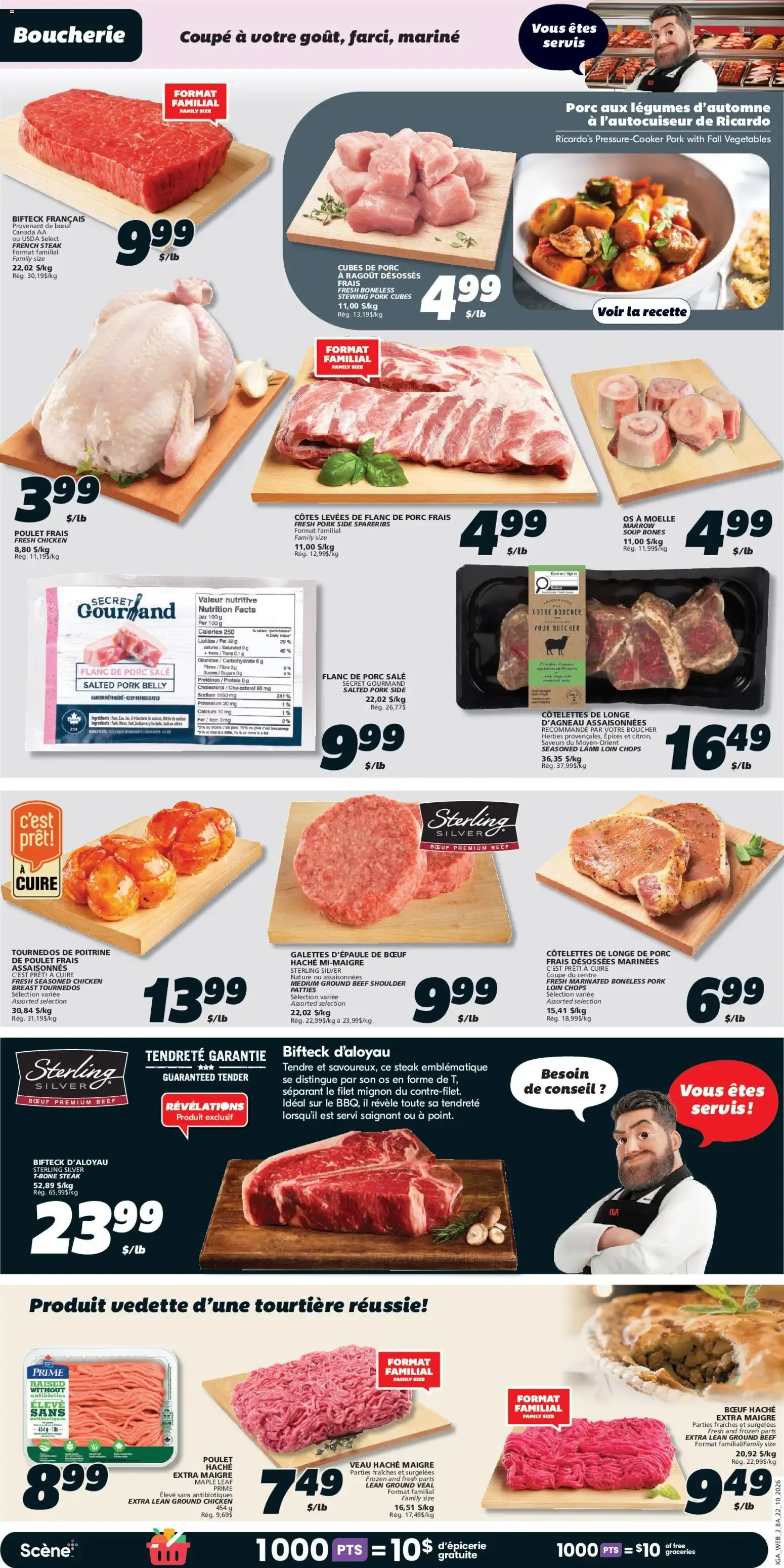 IGA weekly flyer / circulaire from Oct 22, 2026 > weekly specials & deals from October 22 to October 28 2026 - flyer page 4
