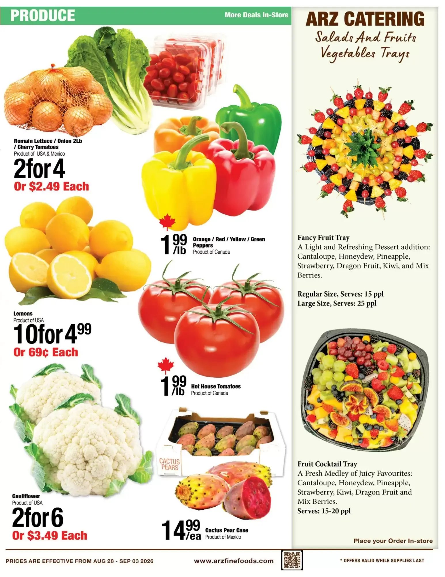 Arz Fine Foods: Ofertas en comestibles y ahorros de Regreso a Clases from August 28 to September 3 2026 - flyer page 7