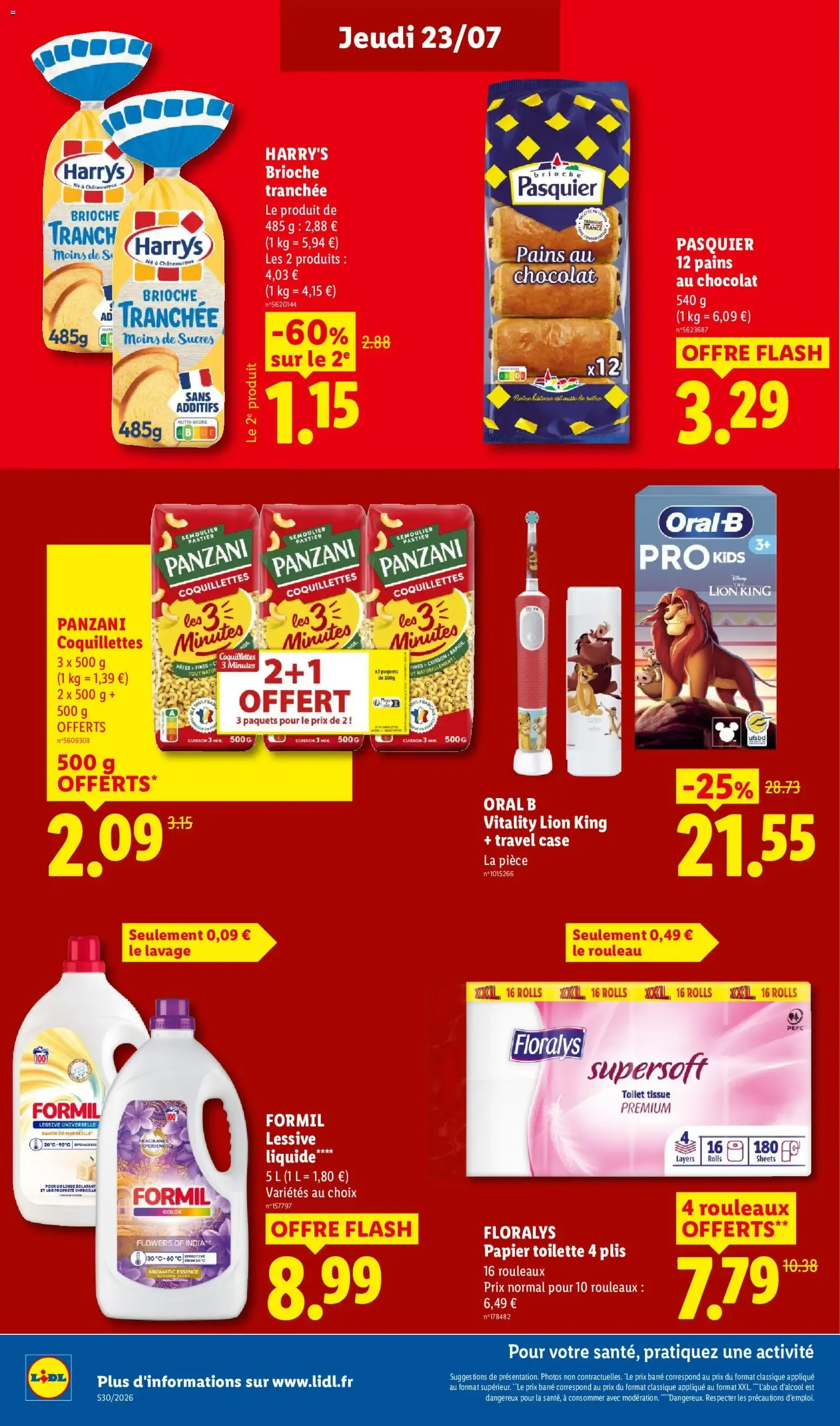 Catalogue LIDL du 23/07/2026 | Promo prospectus en ligne du 23 juillet au 29 juillet 2026 - Catalogue page 20