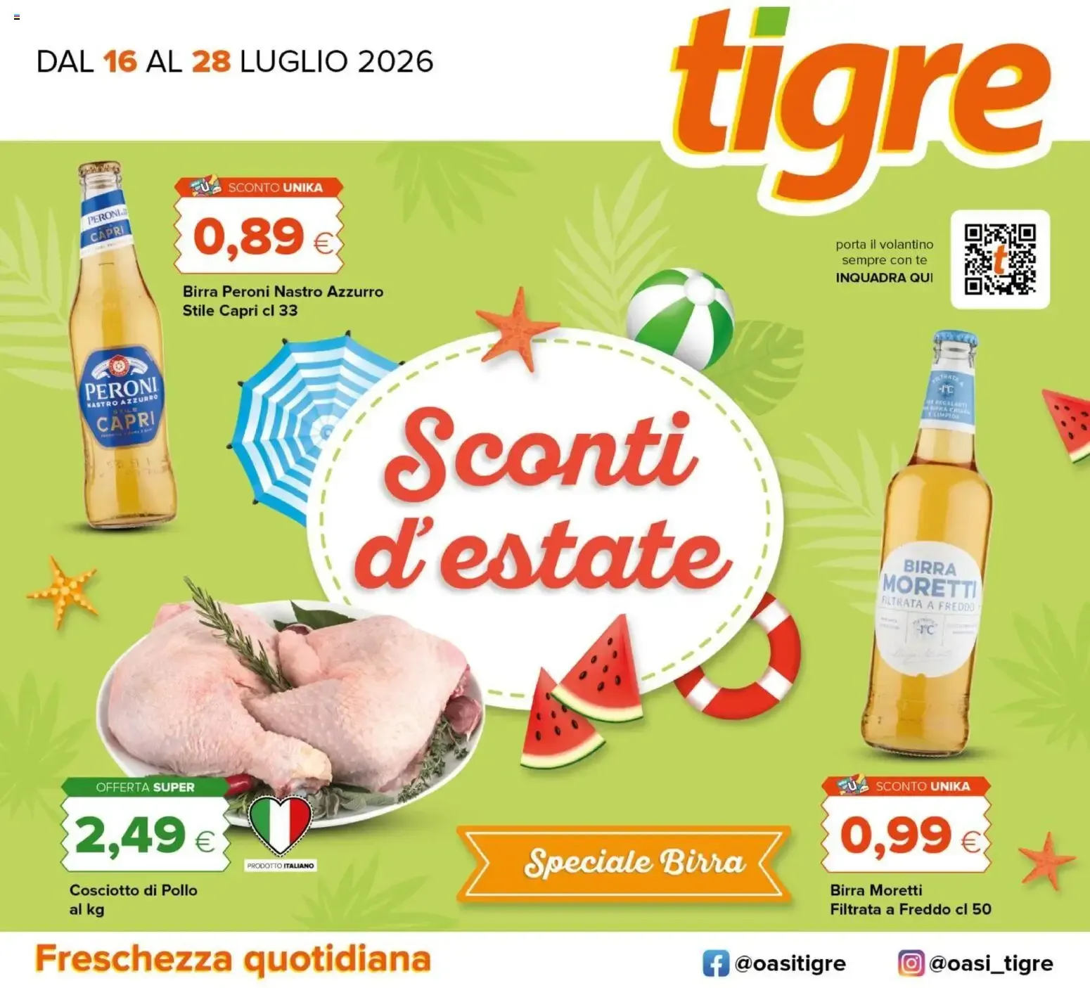 Tigre Sconti d'estate da 16 luglio a 28 luglio di 2026 - Pagina del volantino 1