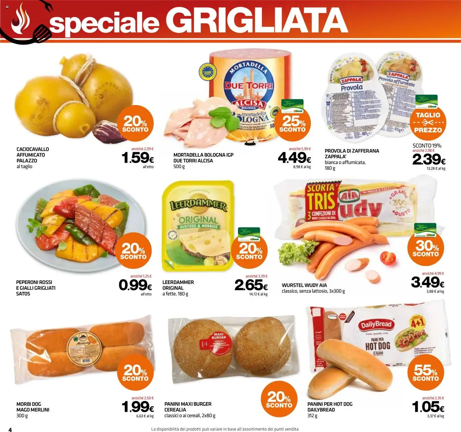 Superconti volantino dal 30/07/2026 - online Offerte da 30 luglio a 12 agosto di 2026 - Pagina del volantino 4