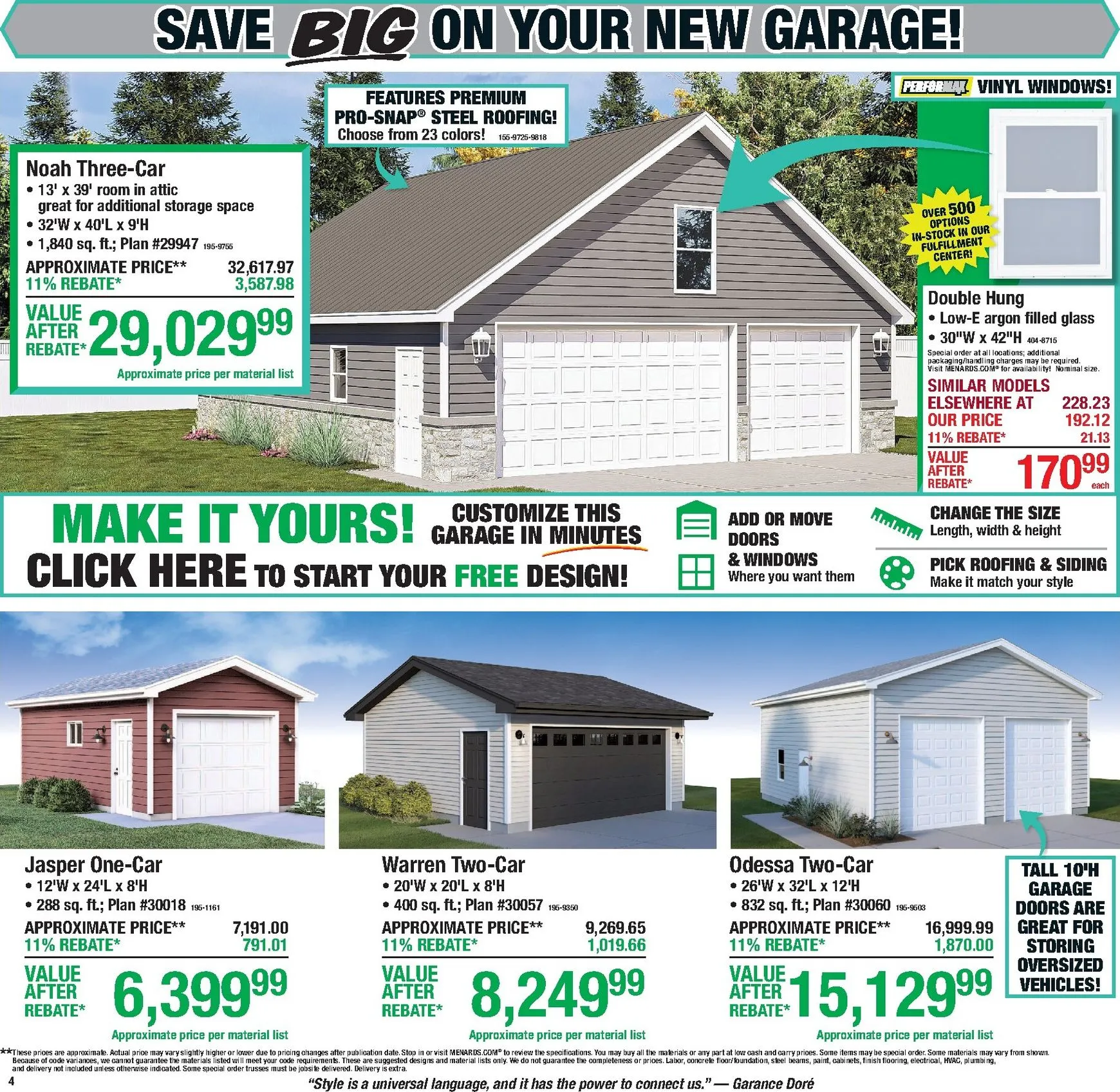 Weekly ad Current Menards leaflet valid from Thursday 10/15/2026 to Sunday 10/25/2026 from October 15 to October 25 2026 - Page 6