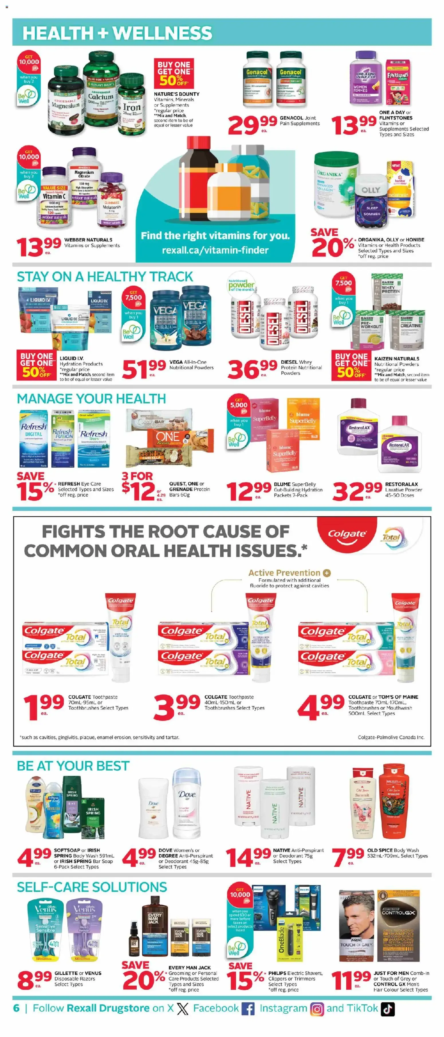 Rexall: Proudly Canadian, Over 120 Years of Caring for Canada's Health from September 4 to September 10 2026 - flyer page 14