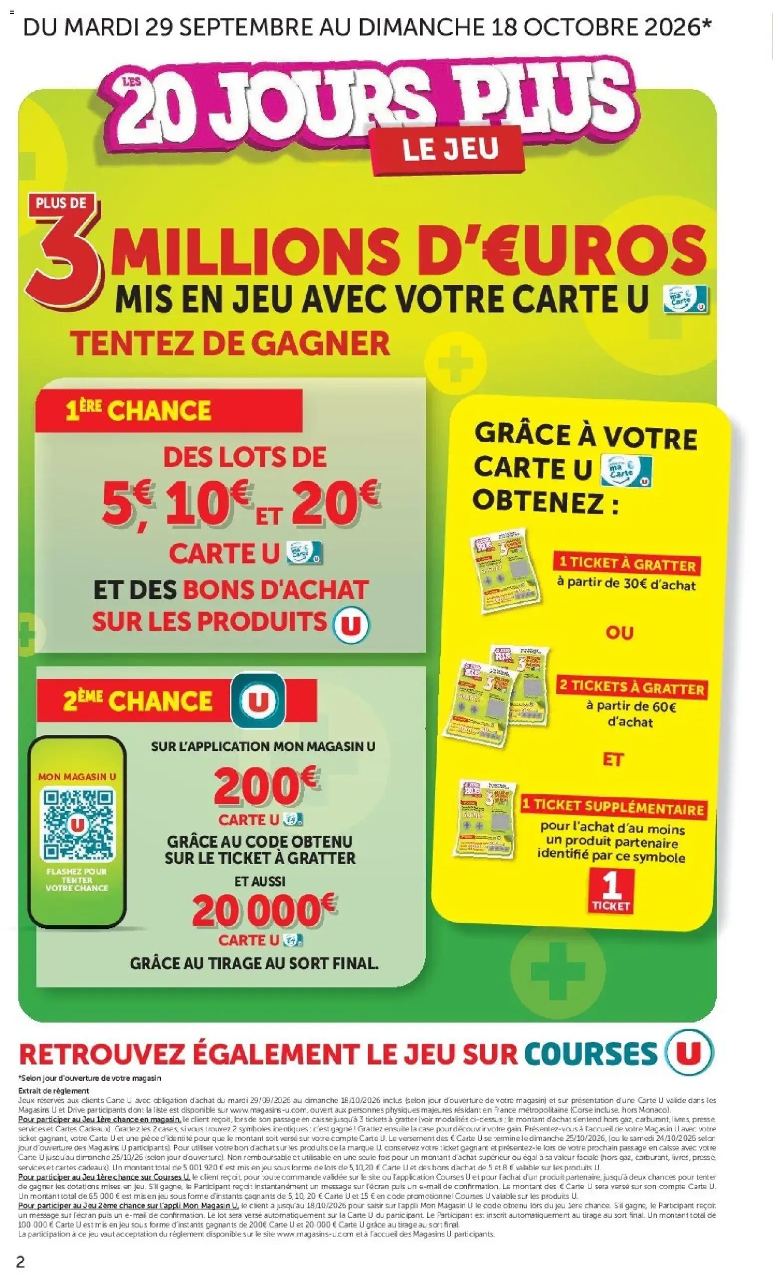 Super U catalogue à partir du 06/10/2026 - promo en ligne du 6 octobre au 18 octobre 2026 - Catalogue page 2