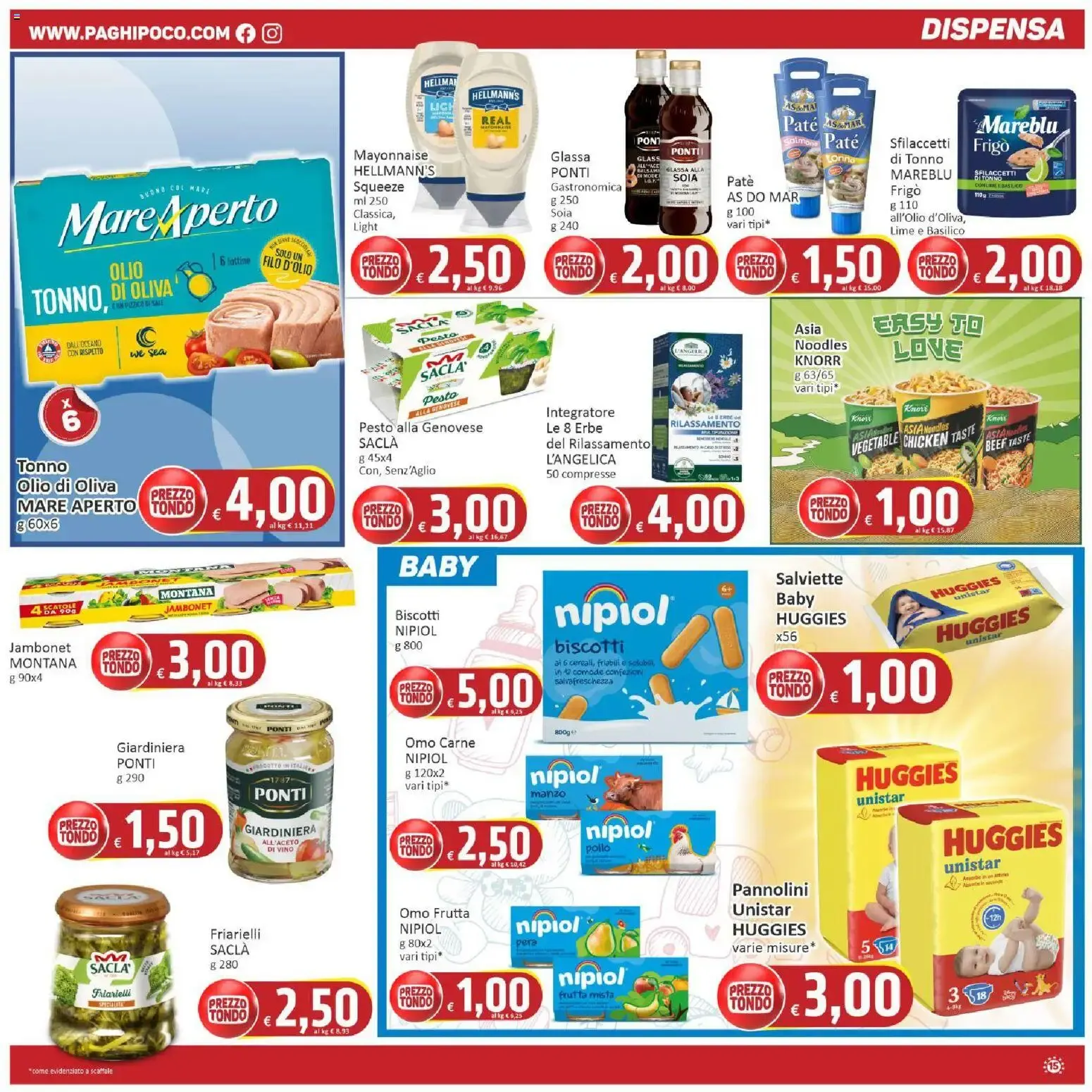 Nuovo Paghi Poco volantino dal 02/10/2026 > offerte anteprima 🛍️ da 2 ottobre a 12 ottobre di 2026 - Pagina del volantino 15