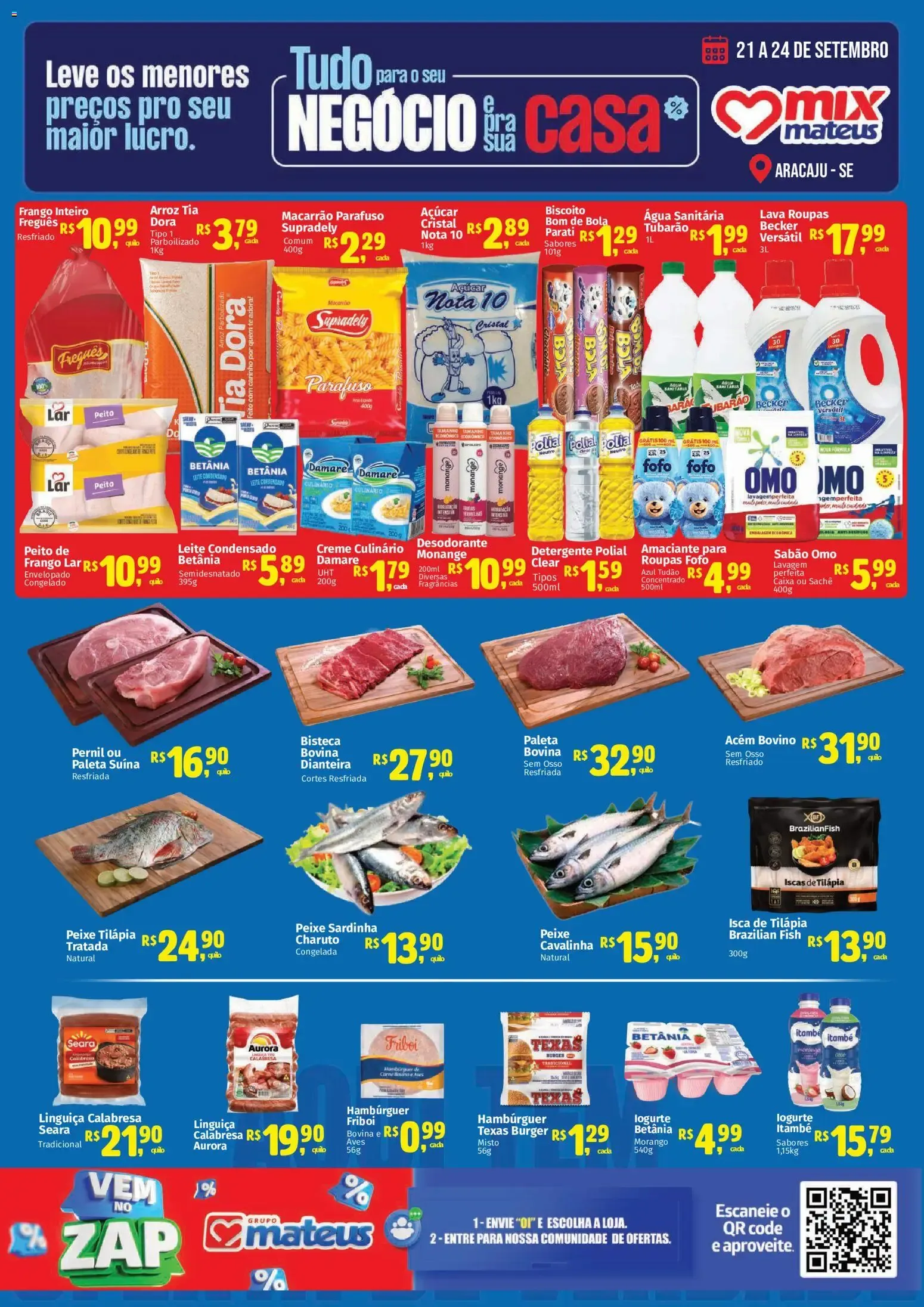 Encarte de Mateus - Ofertas da semana de 21/09/2026 | Promoções Online 21 de setembro até 24 de setembro 2026 - Pagina 1