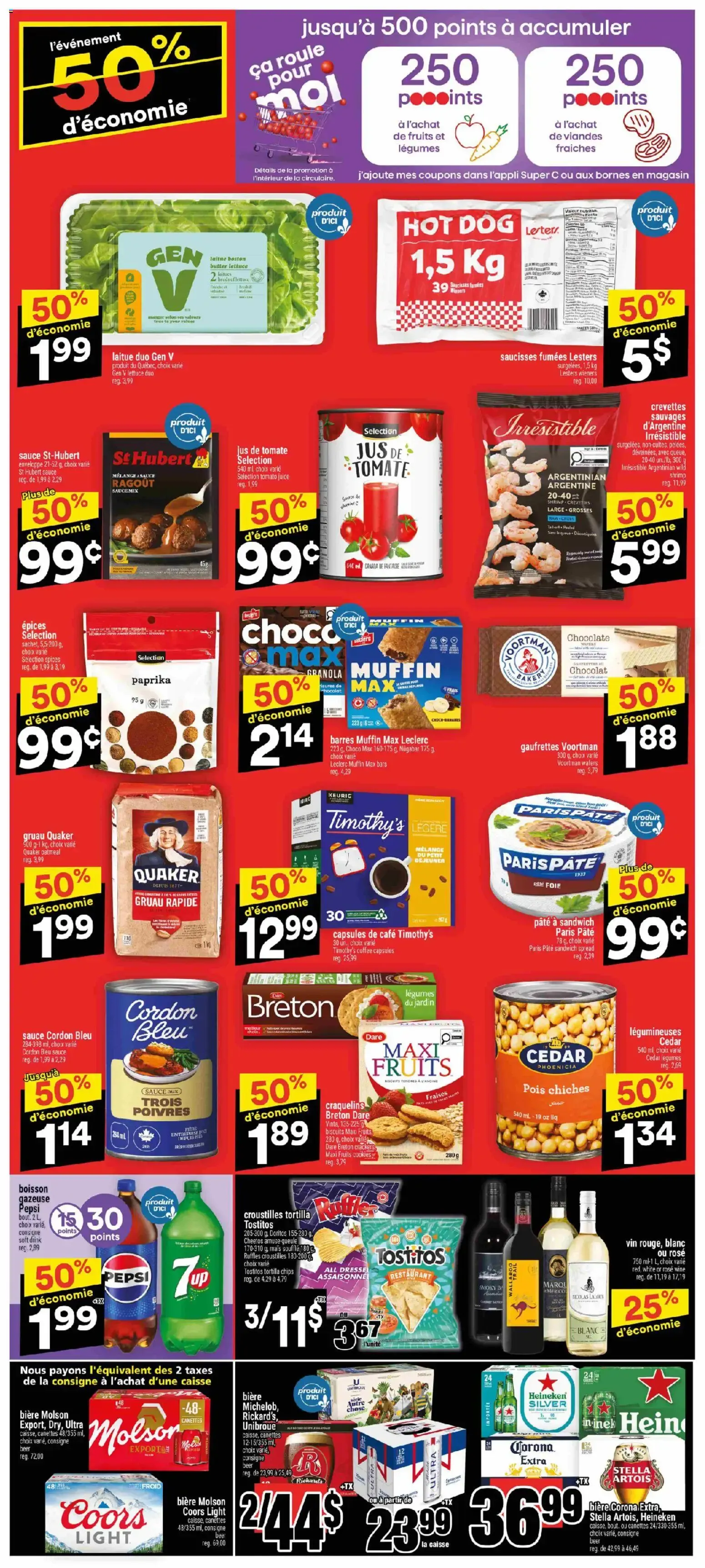 Super C weekly flyer / circulaire from Oct 1, 2026 > weekly specials & deals from October 1 to October 7 2026 - flyer page 2