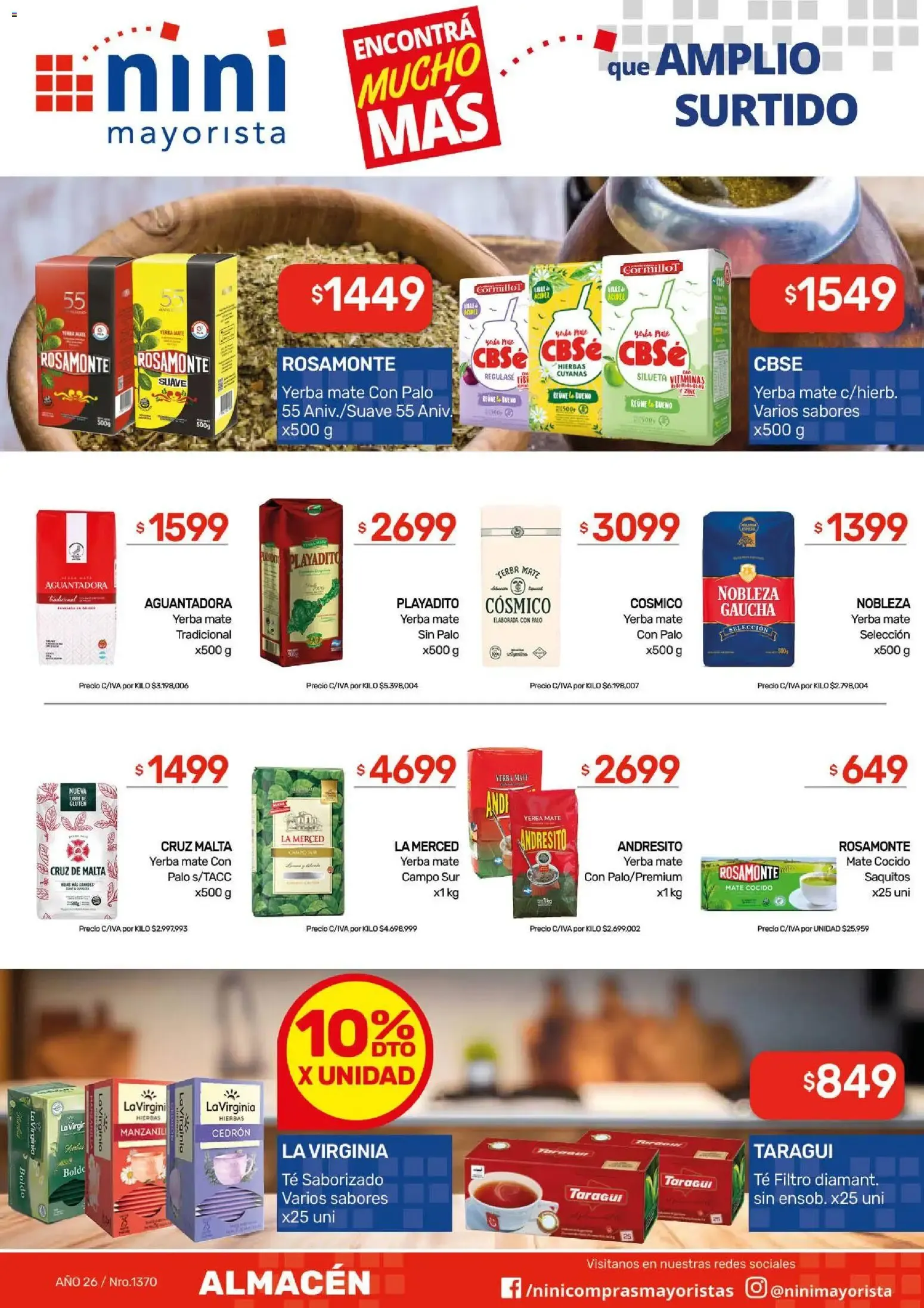 Ofertas de NINI Mayorista ofertas del 27/07/2026 - 02/08/2026 27 de julio al 2 de agosto 2026 - Página 26 del catálogo