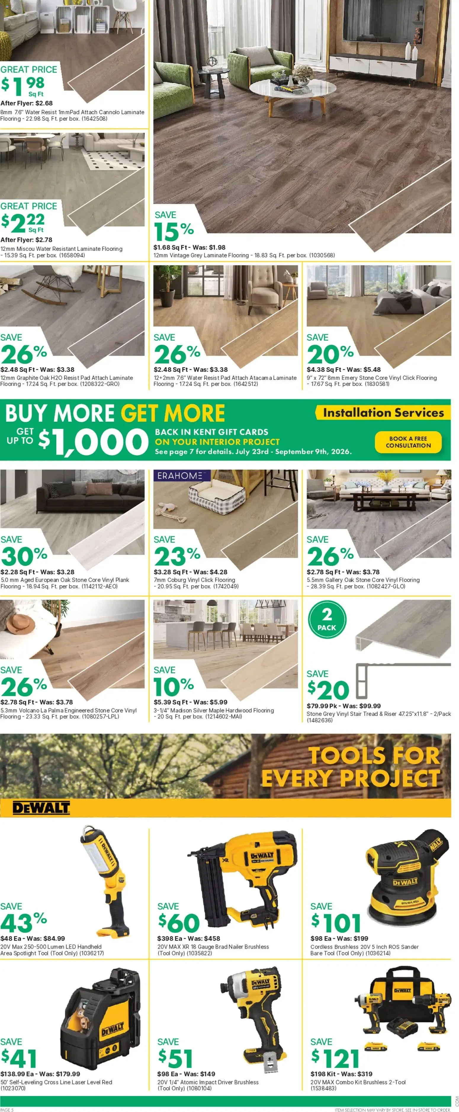 Kent weekly flyer / circulaire from Aug 27, 2026 > weekly specials & deals from August 27 to September 2 2026 - flyer page 5