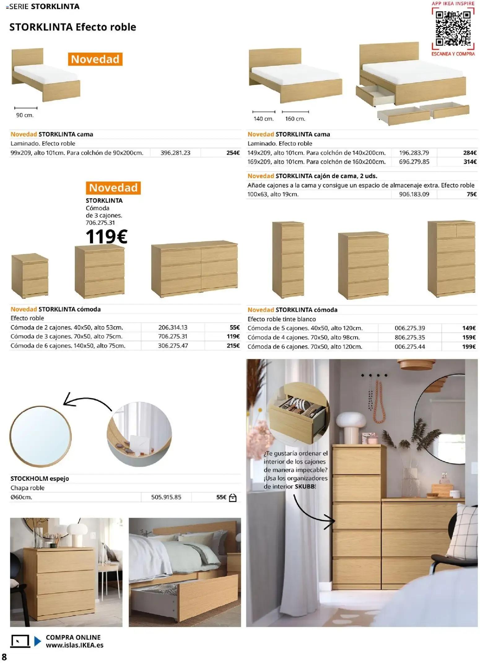 Catálogo de IKEA - Guía de Compra Muebles para el Dormitorio 1 de septiembre al 31 de enero 2027 - Página 8