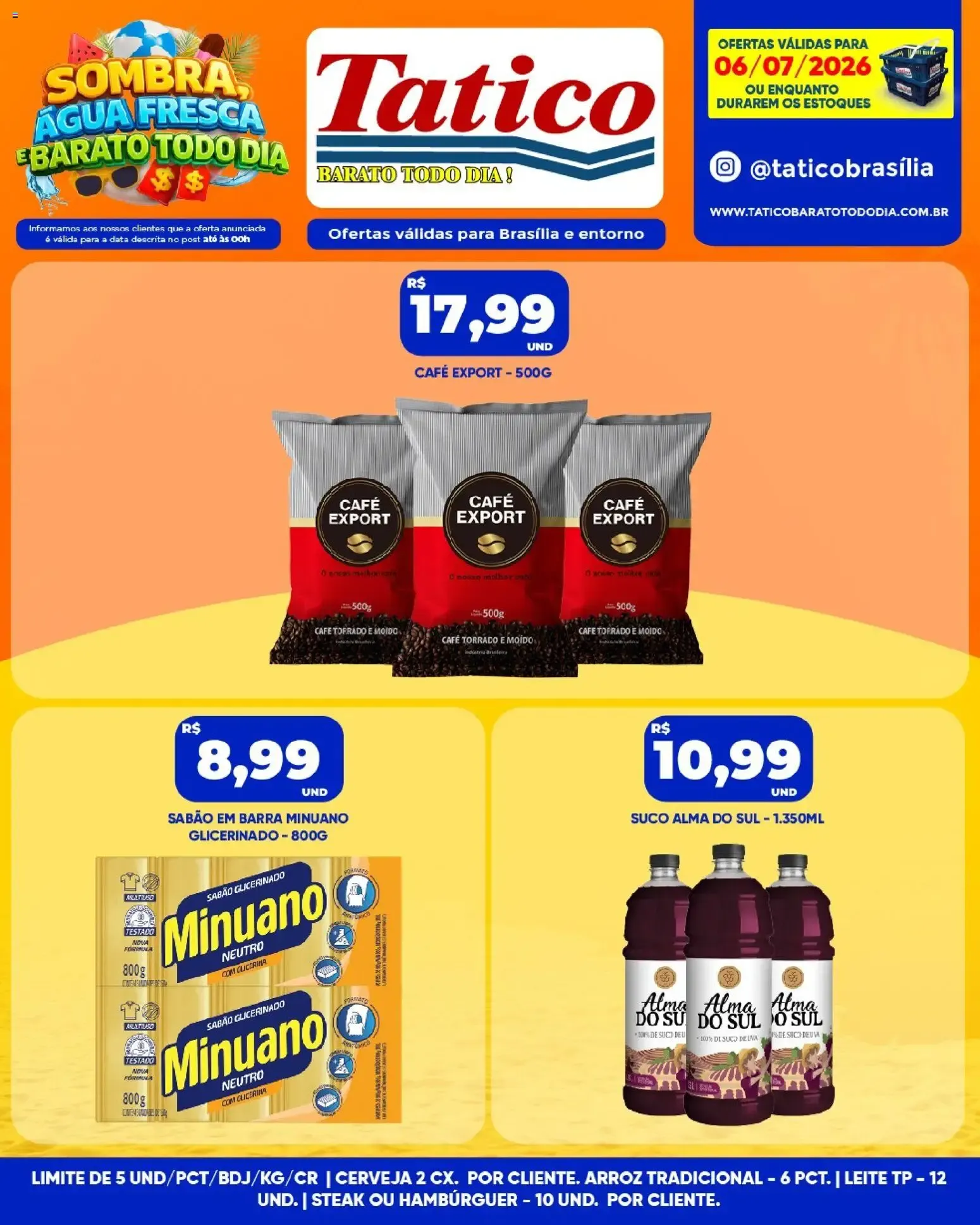 Encarte de Tatico ofertas do Dia de 06/07/2026 | Promoções Online 6 de julho até 6 de julho 2026 - Pagina 8
