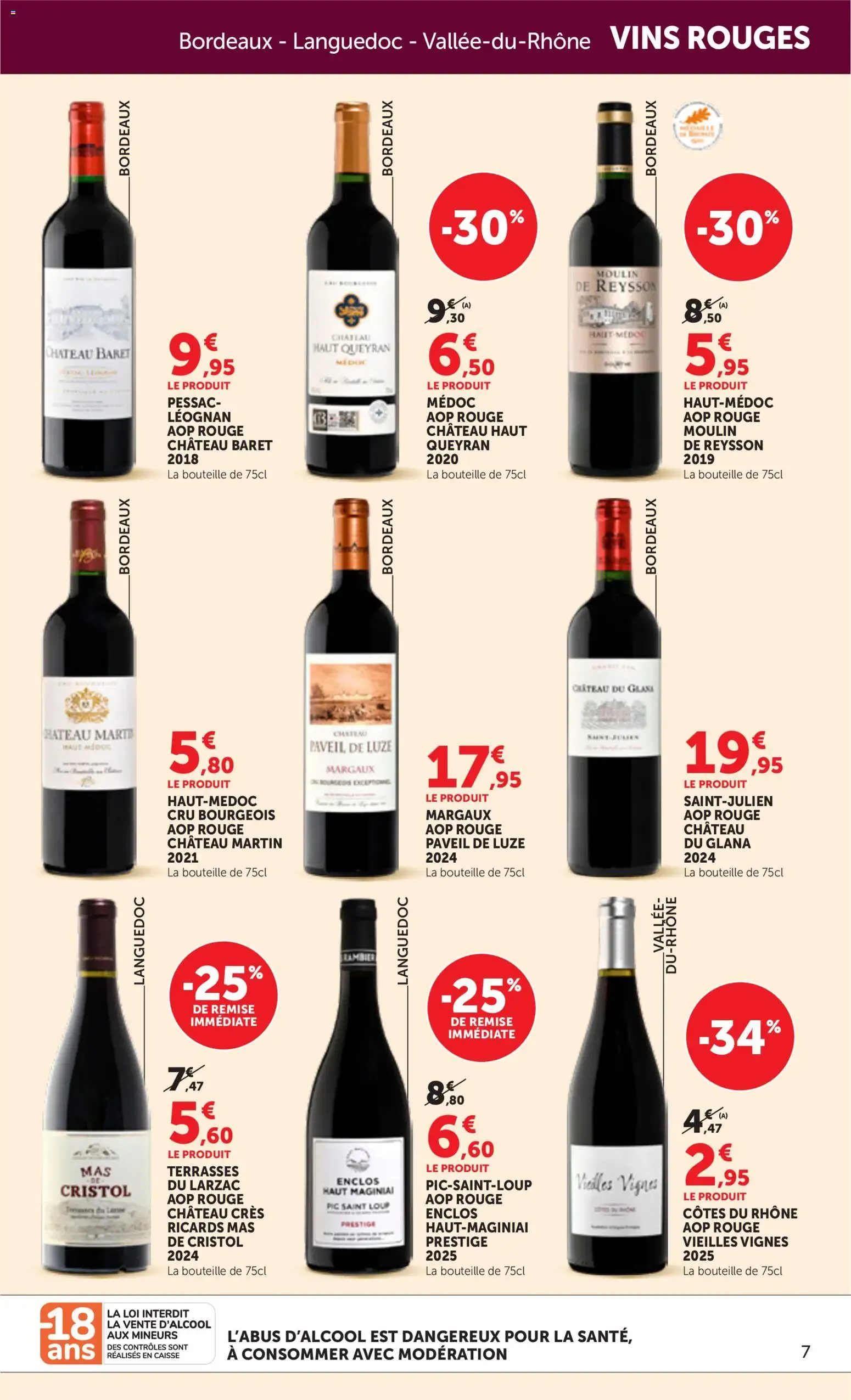 bi1 Foire aux vins supermarché à partir du 22/09/2026 - promo en ligne du 22 septembre au 4 octobre 2026 - Catalogue page 7