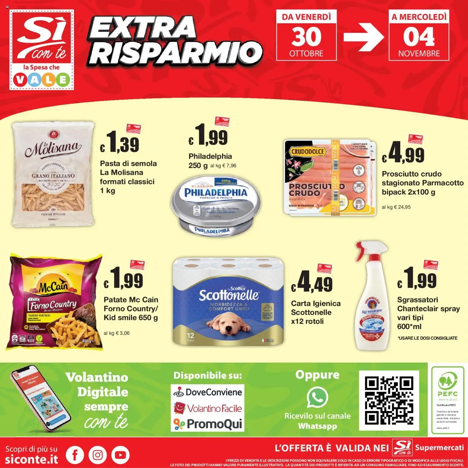 Sì con Te volantino dal 22/10/2026 - online Offerte da 22 ottobre a 4 novembre di 2026 - Pagina del volantino 20