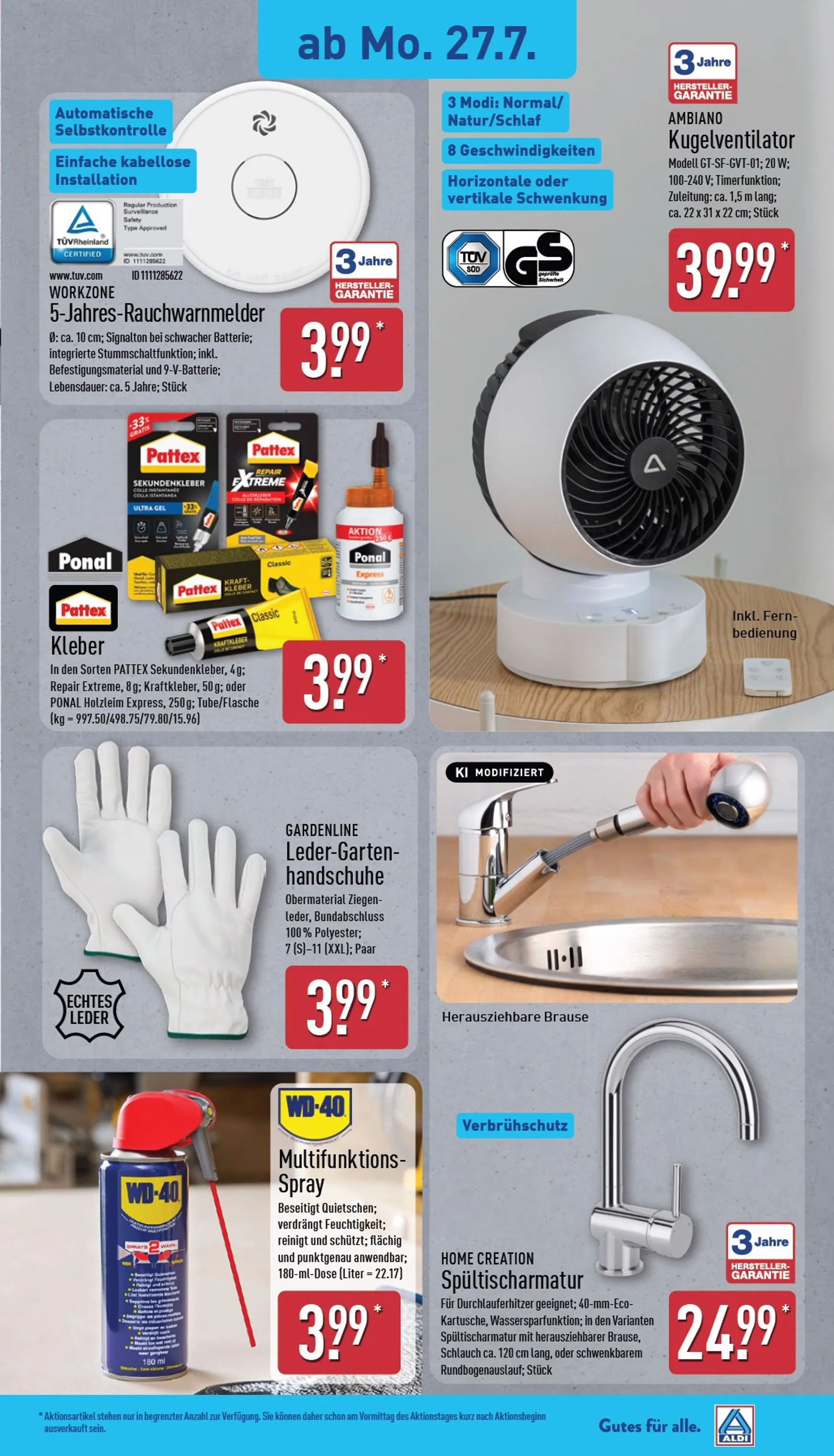ALDI NORD - ALDI Vorschau Prospekt nächste Woche – von Montag 27.07.2026 bis Samstag 01.08.2026 von 27. Juli bis 1. August 2026 - Prospekt seite 19
