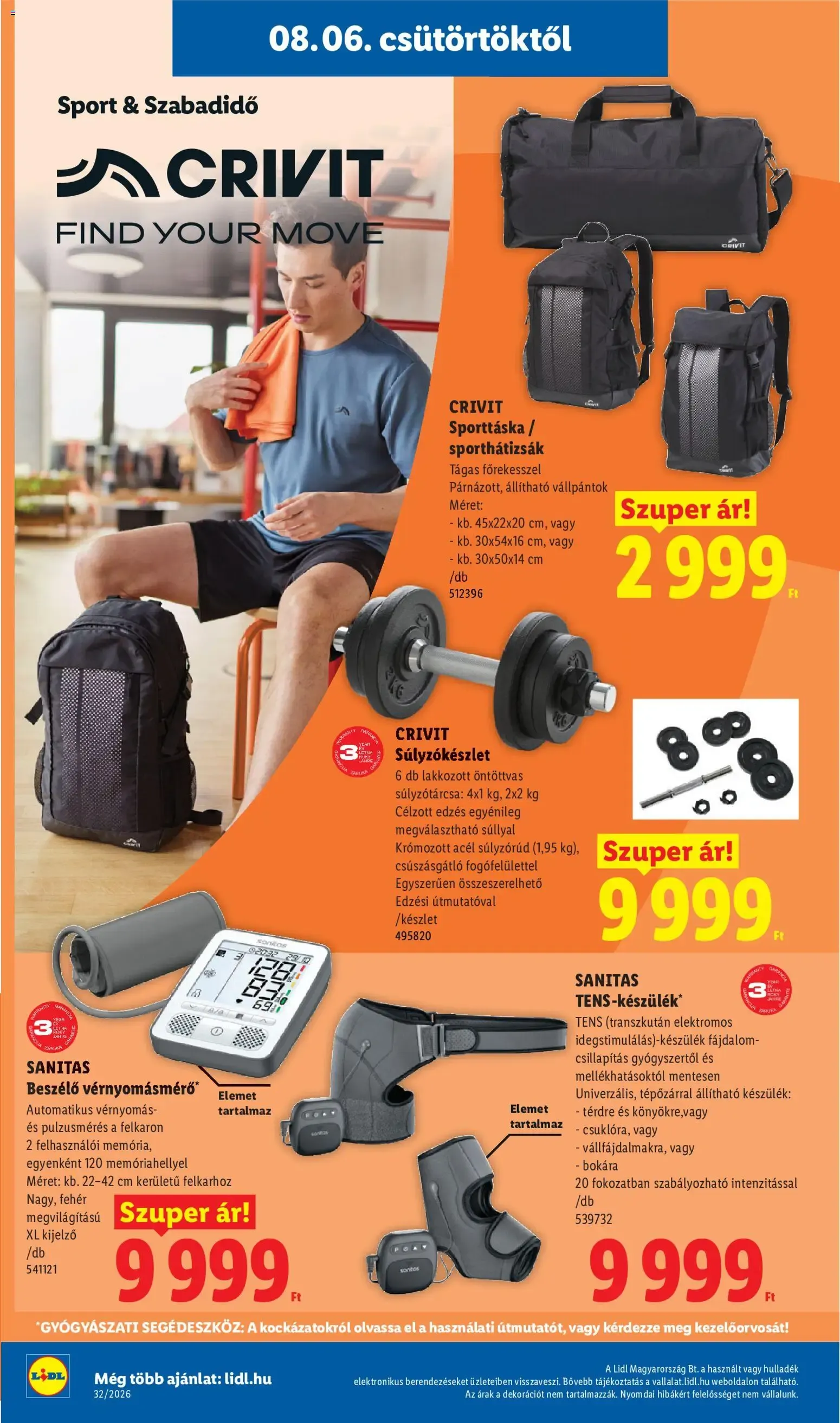 Katalógus Lidl Nonfood kínálatunk - 2026.08.06. -tól/töl > akció, lapozható szórólap 🛍️ augusztus 6.-tól augusztus 12.-ig 2026. - Oldal 12