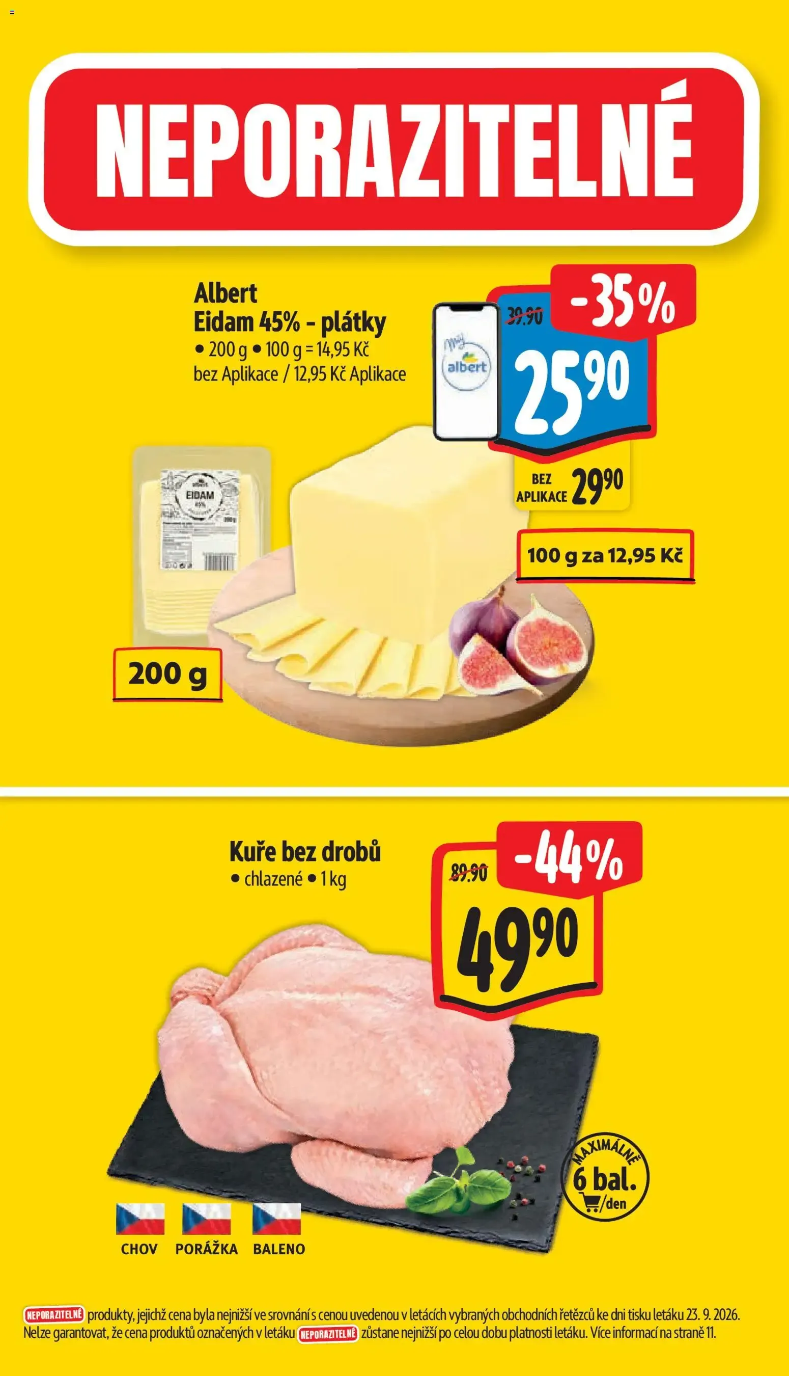 Albert leták - Hypermarket od 30.09.2026 - Akční leták - 30. září 6. října 2026 - Page 2
