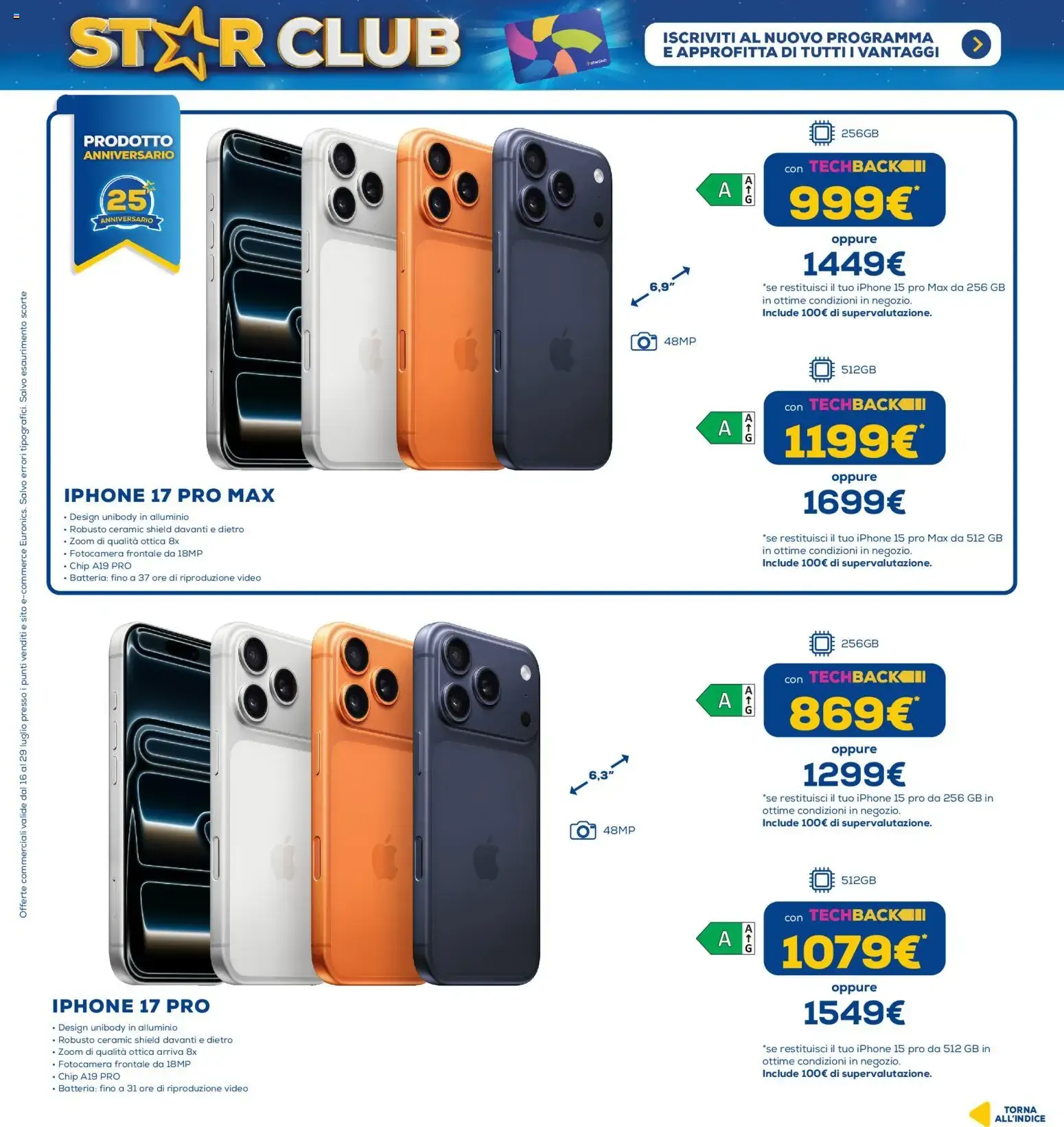 STAR CLUB - IL PROGRAMMA CHE PREMIA I TUOI ACQUISTI da 16 luglio a 29 luglio di 2026 - Pagina del volantino 5