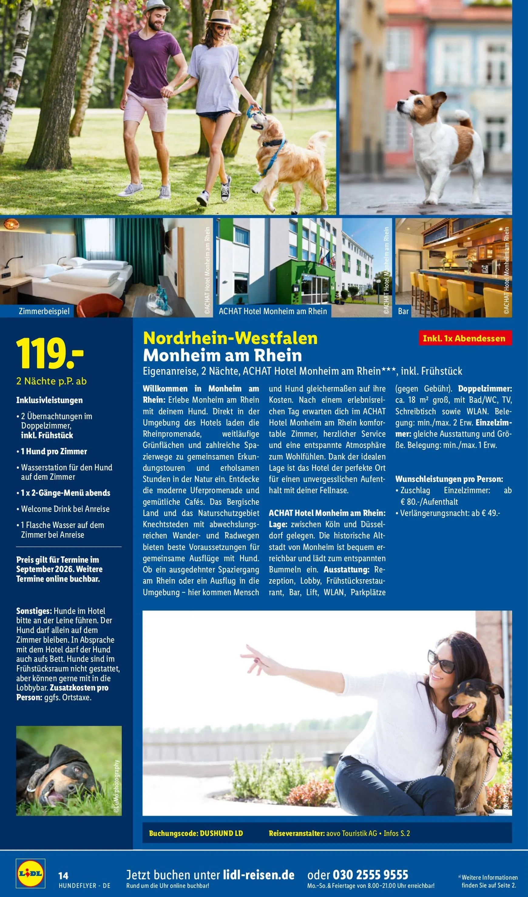 Lidl - Urlaub mit Wau-Effekt lohnt sich Prospekt – von Mittwoch 29.07.2026 bis Montag 31.08.2026 von 29. Juli bis 31. August 2026 - Prospekt seite 14