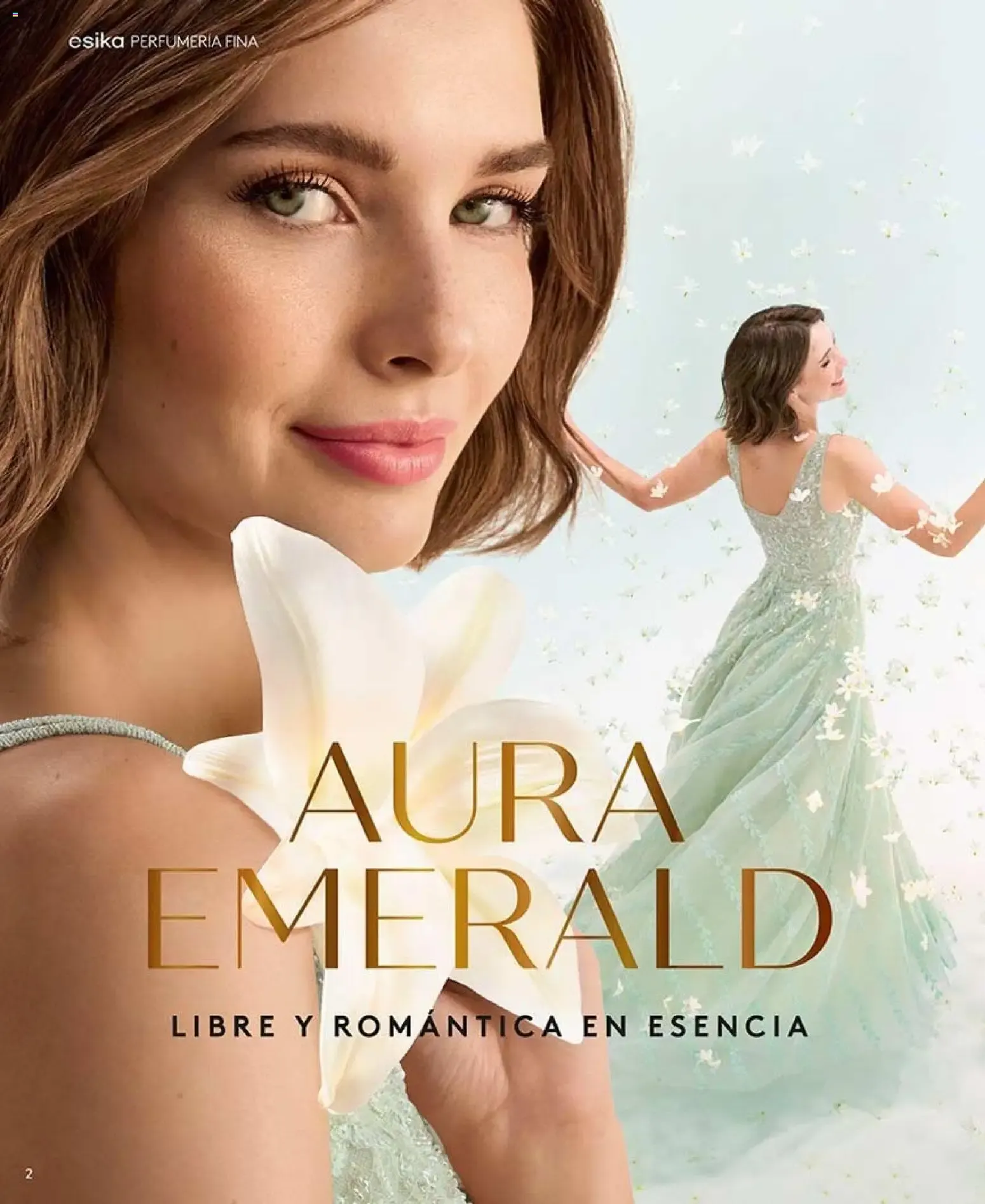 Catalogo de Esika Catálogo: Nuevo Perfume Aura Emerald C-12/2026 7 de agosto al 27 de agosto 2026 - Pag 2