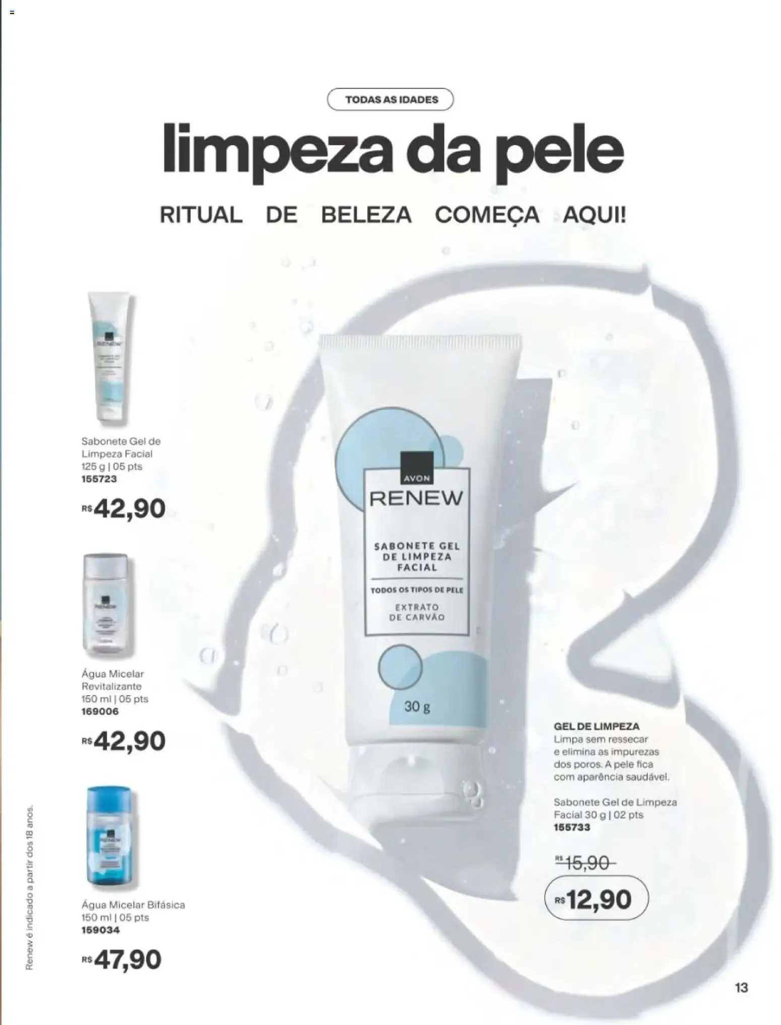 Encarte de Revista Avon folheto - Campanha 14 de 01/09/2026 | Promoção Online 1 de setembro até 20 de setembro 2026 - Pagina 13