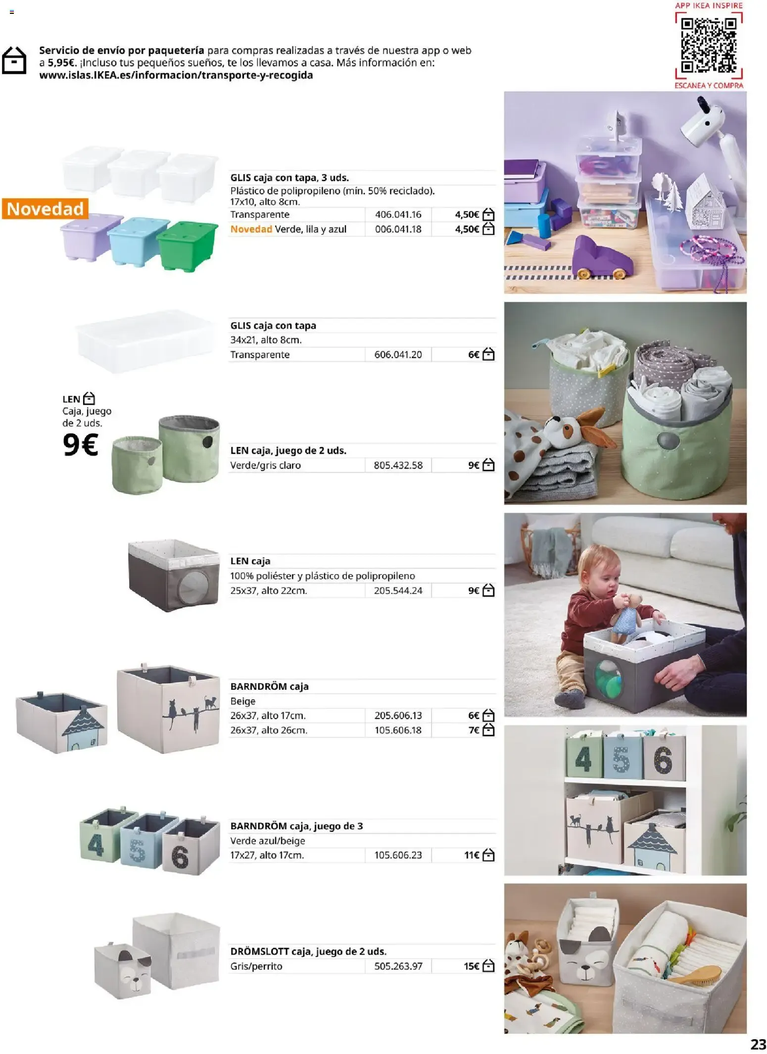 Catálogo de IKEA Almacenaje Infantil y Guía de Compra 1 de febrero al 31 de agosto 2026 - Página 23