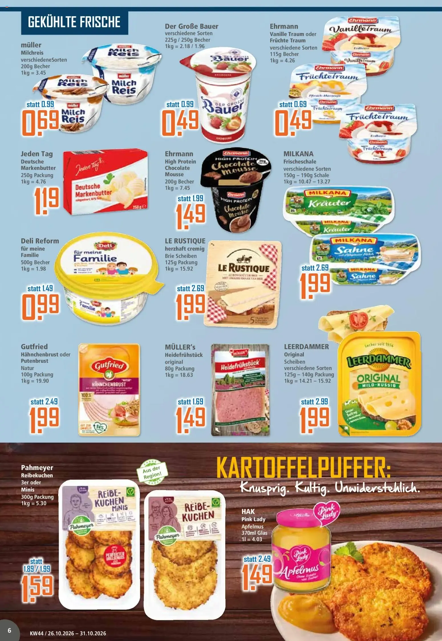 K+K Angebote KW44 von 26. Oktober bis 31. Oktober 2026 - Prospekt seite 6