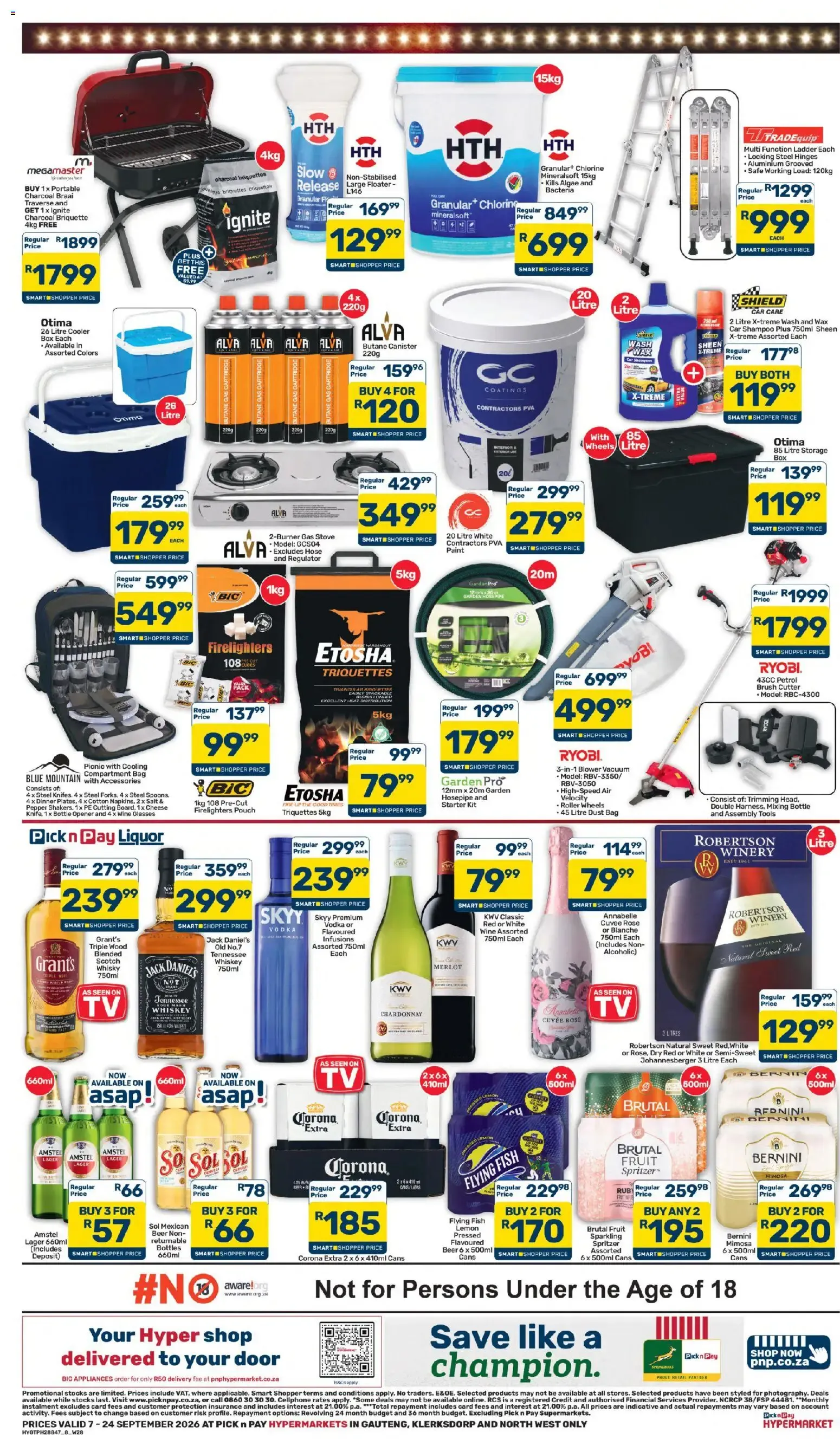 Pick n Pay Inland Provinces - Hypermarket Specials (07/09/2026 - 24/09/2026) Online from 7 September to 24 September 2026 - Catalogue Page 8