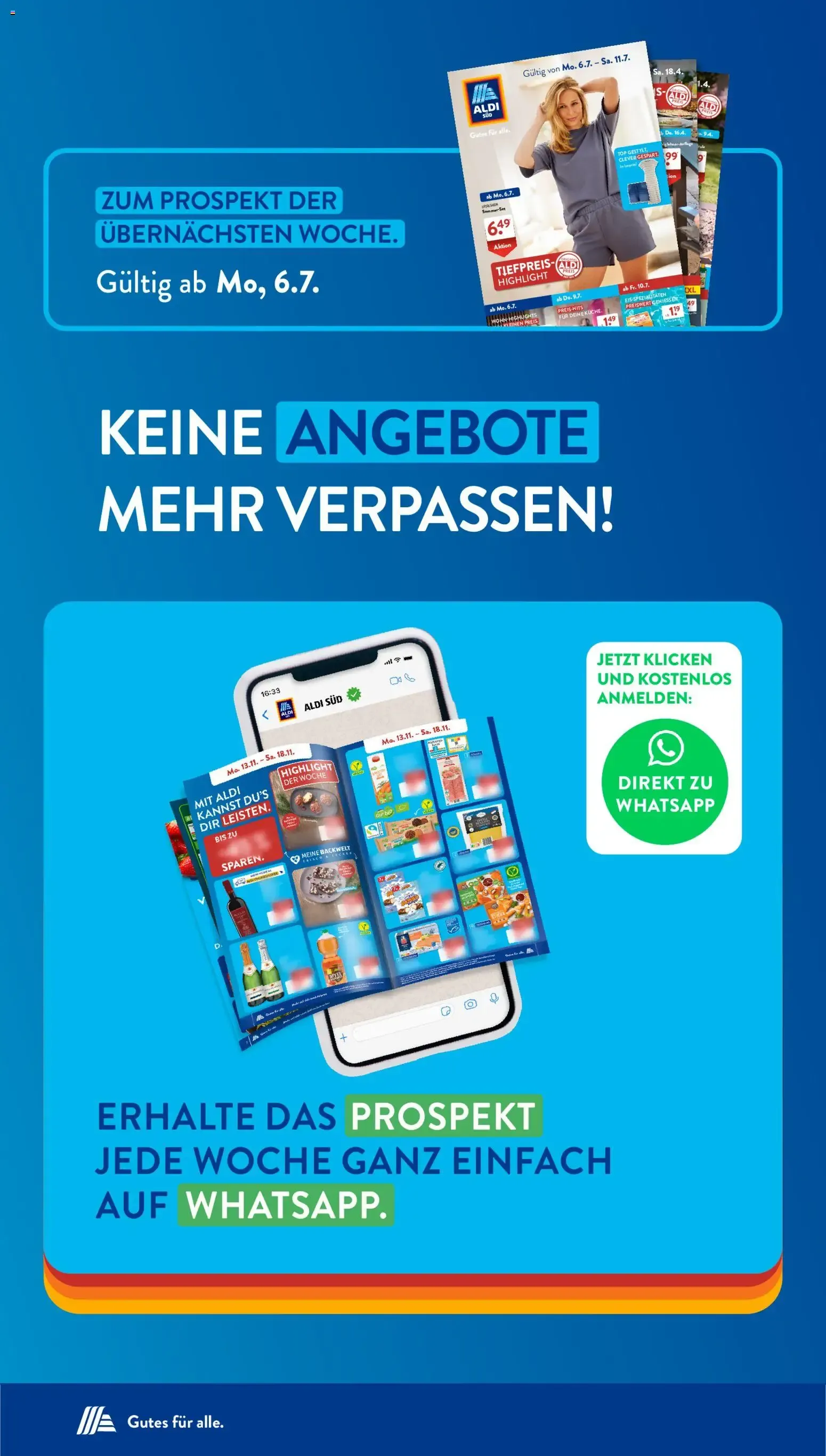 Aldi Süd Tiefpreis-Highlight von 29. Juni bis 4. Juli 2026 - Prospekt seite 32
