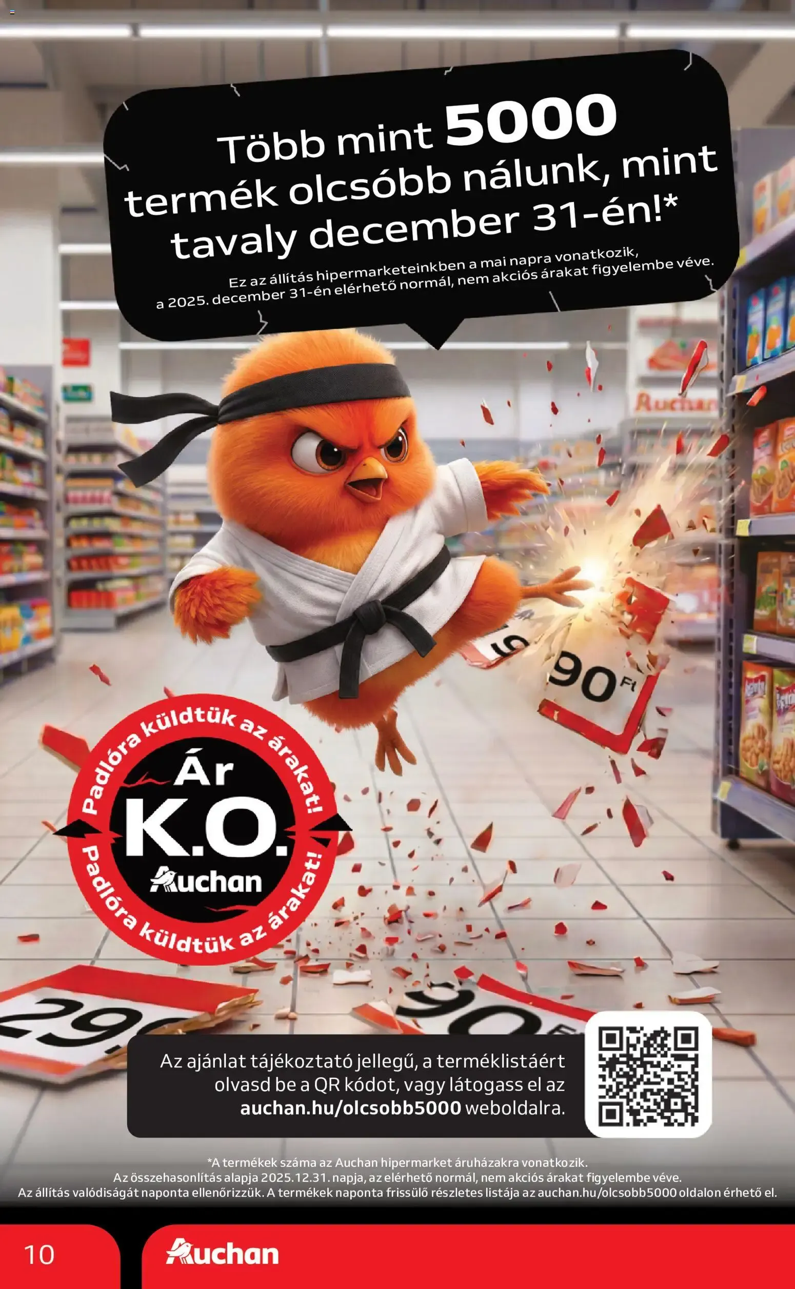 Katalógus Auchan akciós újság - 2026.06.18. -tól/töl > akció, lapozható szórólap 🛍️ június 18.-tól június 24.-ig 2026. - Oldal 10