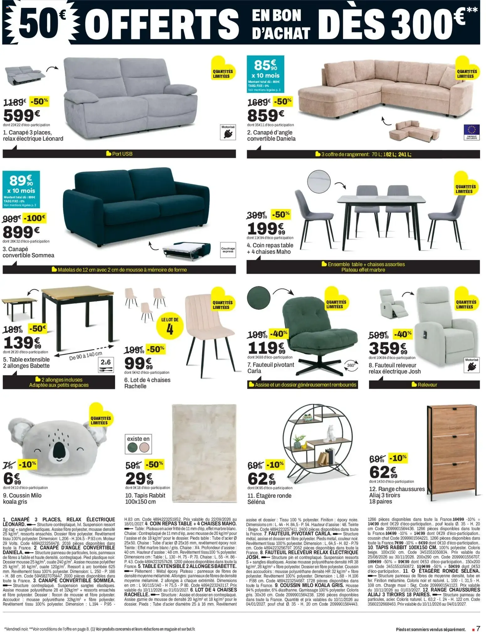 But Black Friday du 29 novembre au 31 octobre 2026 - Catalogue page 7