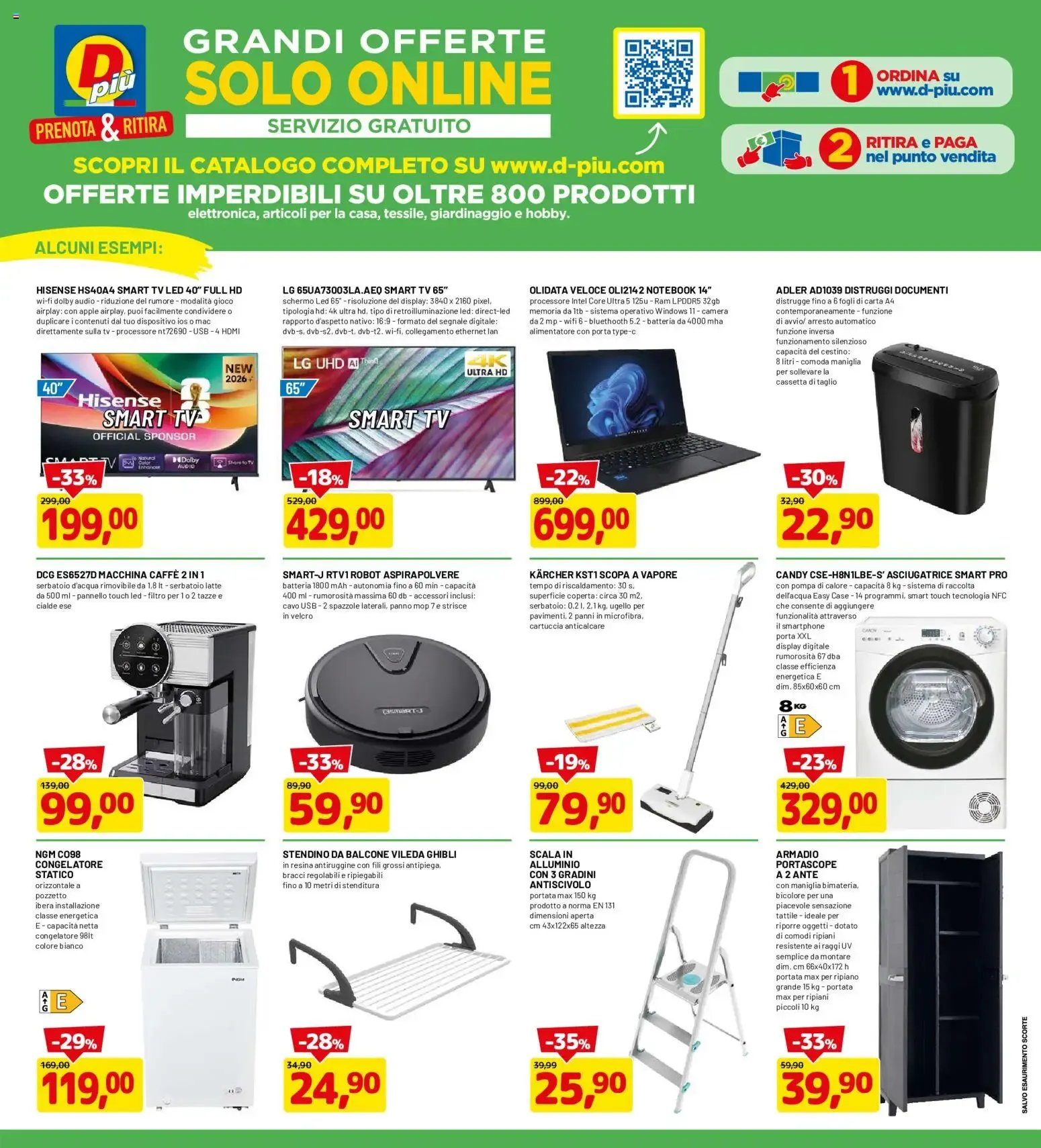 D Più Super Offerte Maxi Formati da 26 ottobre a 4 novembre di 2026 - Pagina del volantino 18
