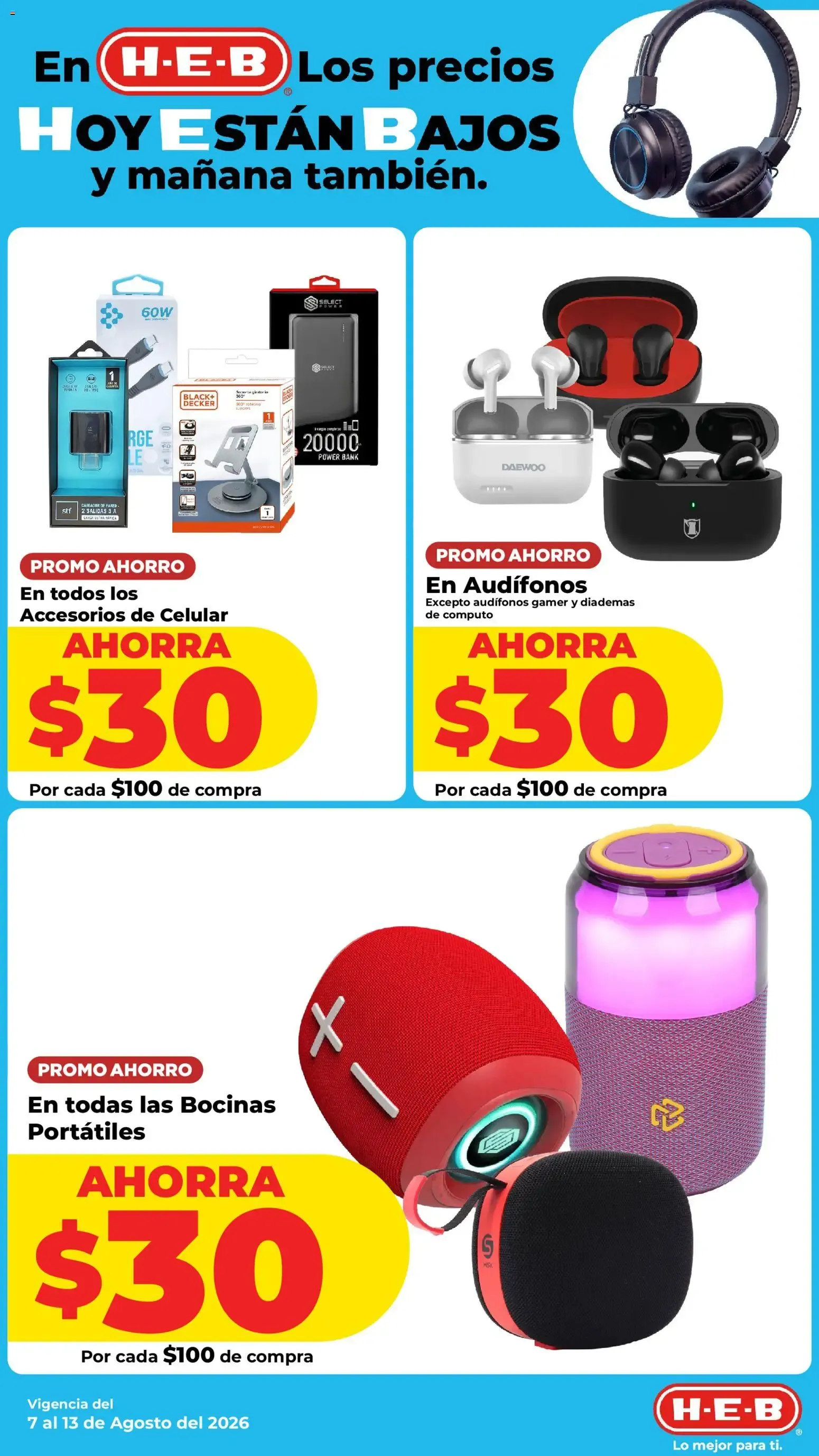 Catálogo de H-E-B: Precios Bajos Hoy y Mañana 7 de agosto al 10 de agosto 2026 - Pagina 19