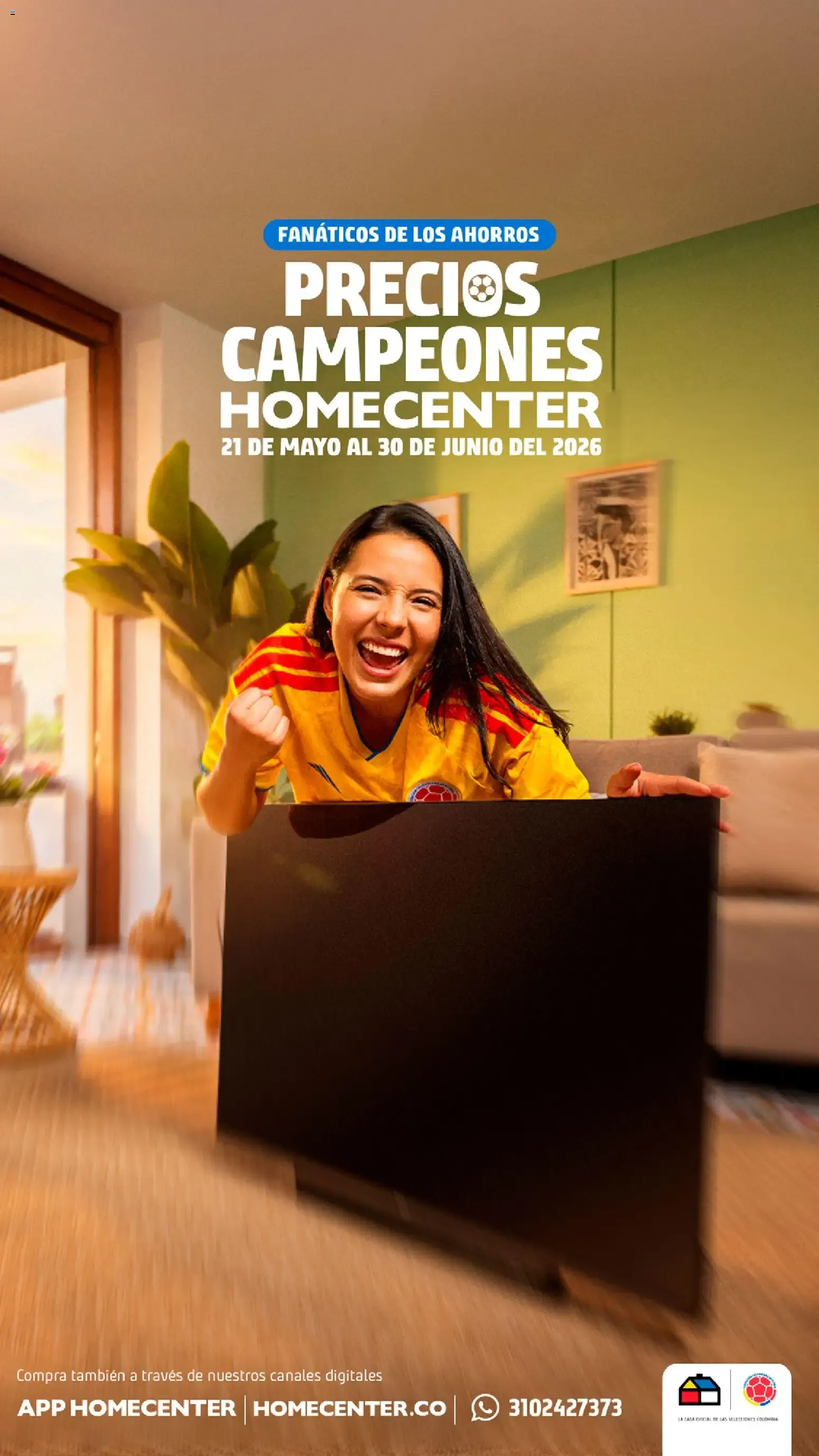Catalogo de Precios Campeones Homecenter 21 de mayo al 30 de junio 2026 - Pag 1