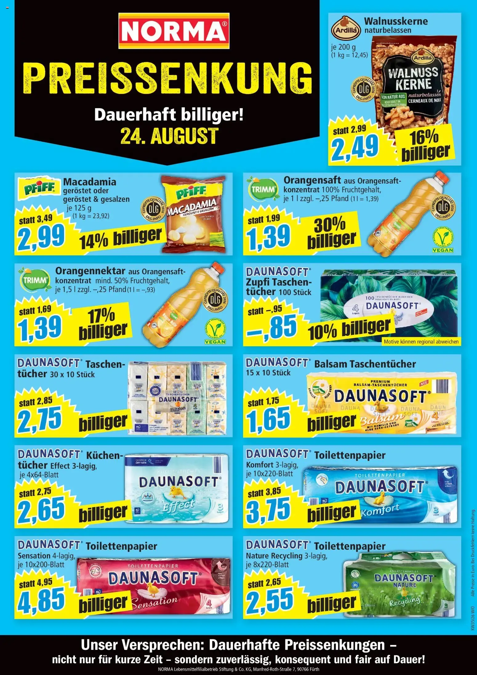 NORMA: Mehr fürs Geld ab 21. September von 21. September bis 27. September 2026 - Prospekt seite 20